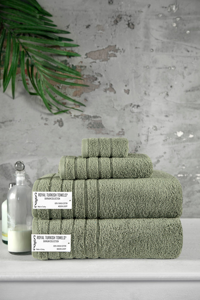 Barnum Turkish Cotton Towel Set of 4 - Classic Turkish Towels