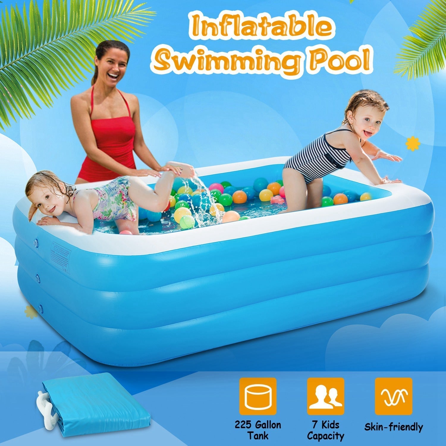 Inflatable Swimming Pools for Family