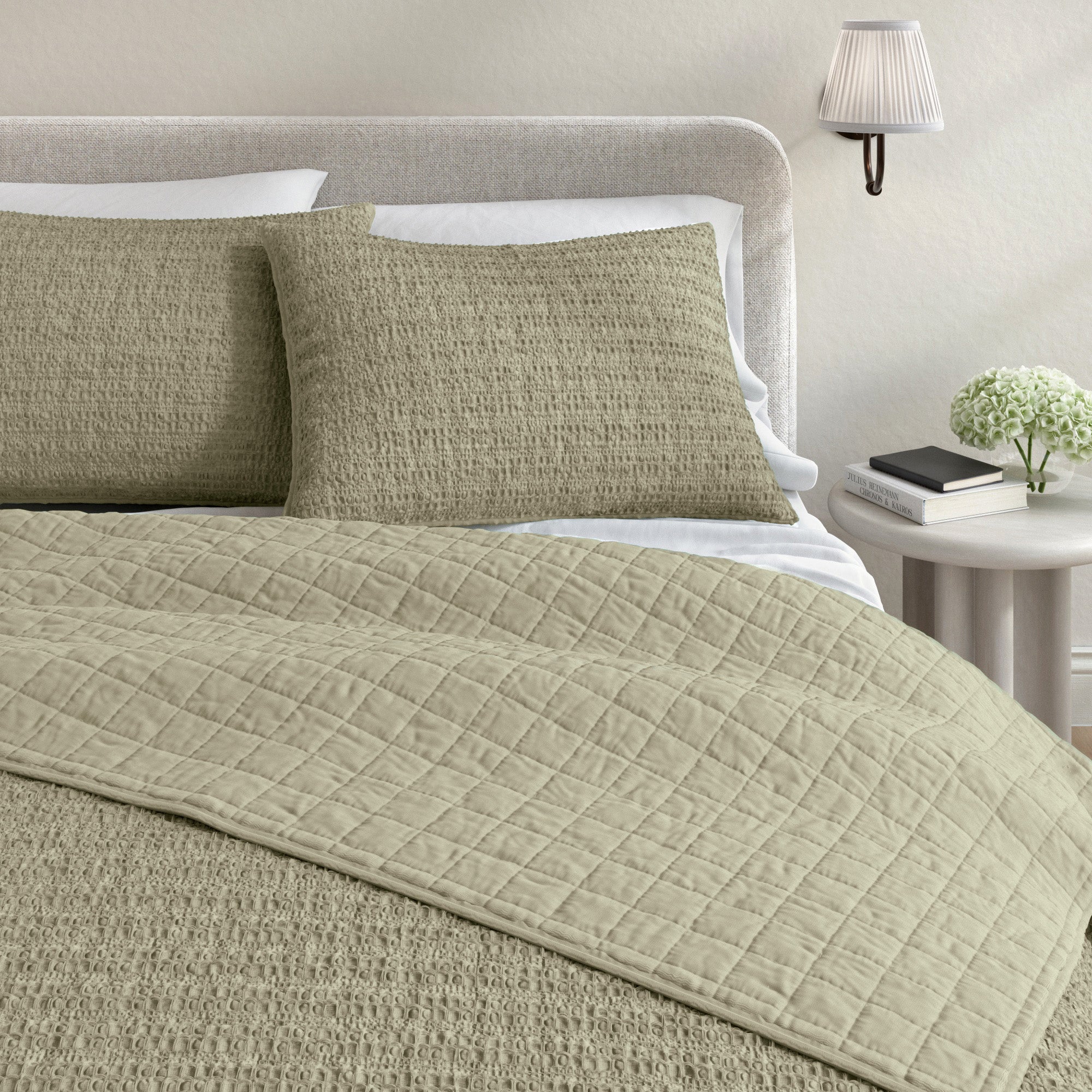 100% Cotton Honeycomb Quilt Set - Genevieve Collection
