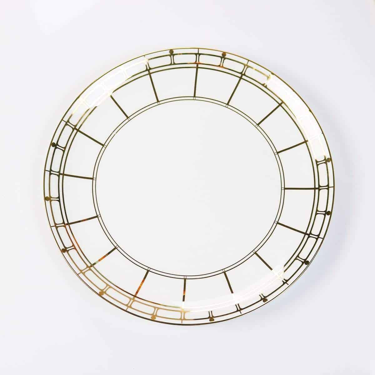 Gold Izmir Dinner Plate - Set of 4
