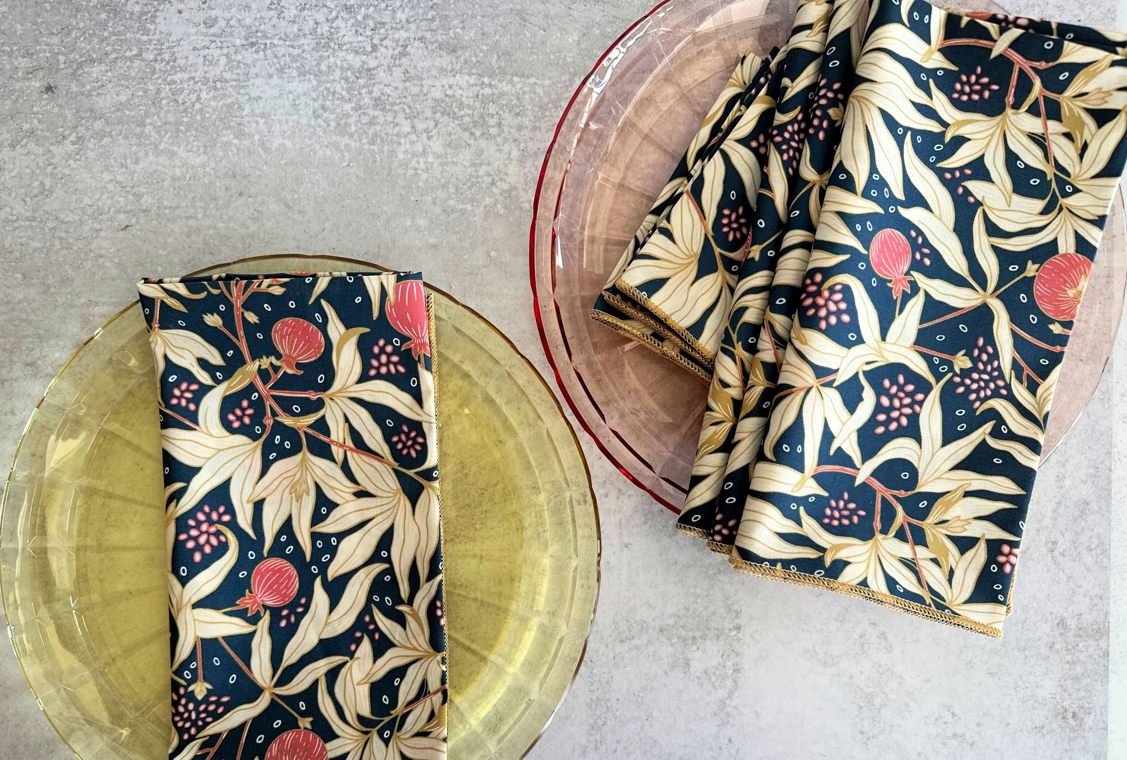 Gooseberry Cloth Napkins, Set of 4