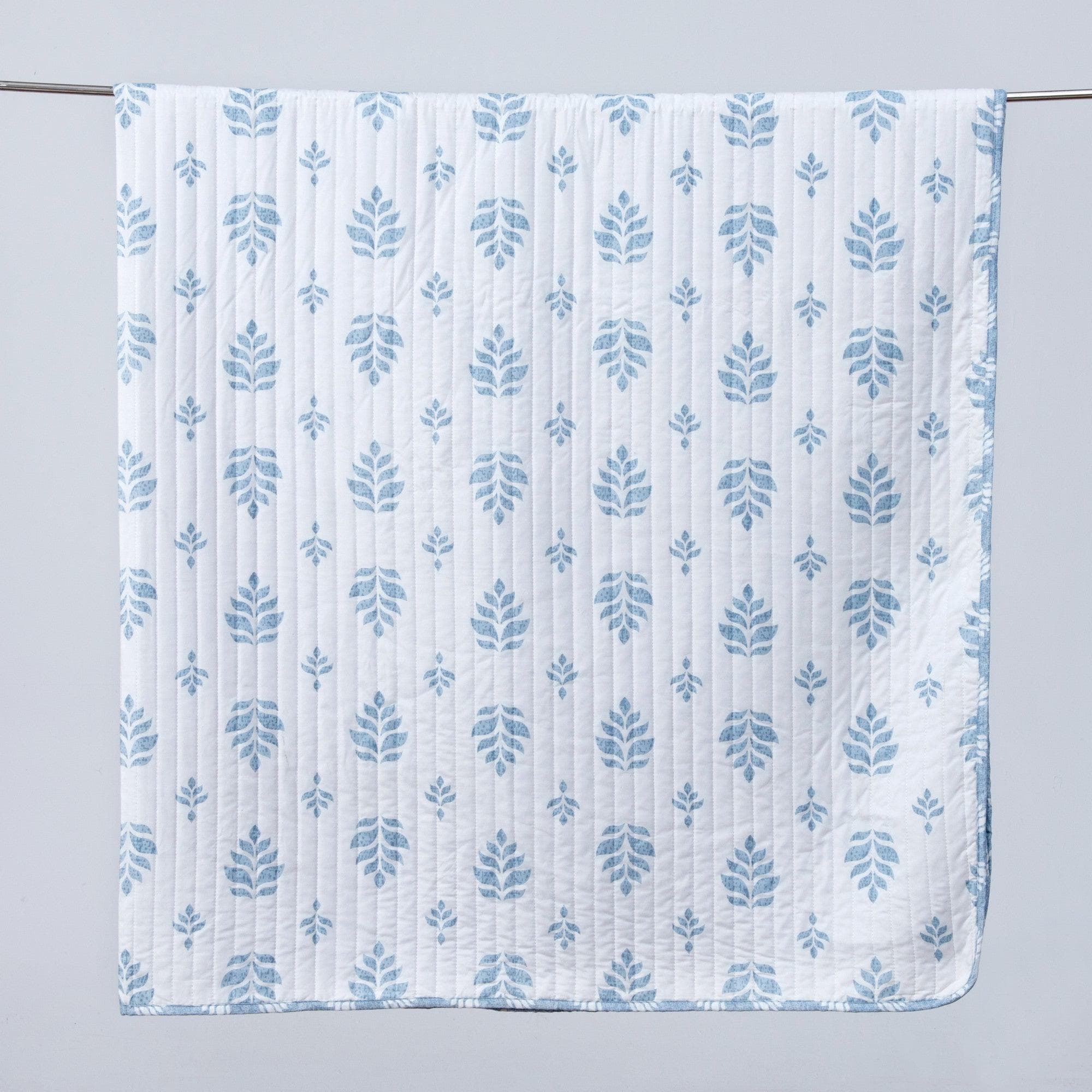 3-Piece French Floral Quilt - Colette Collection