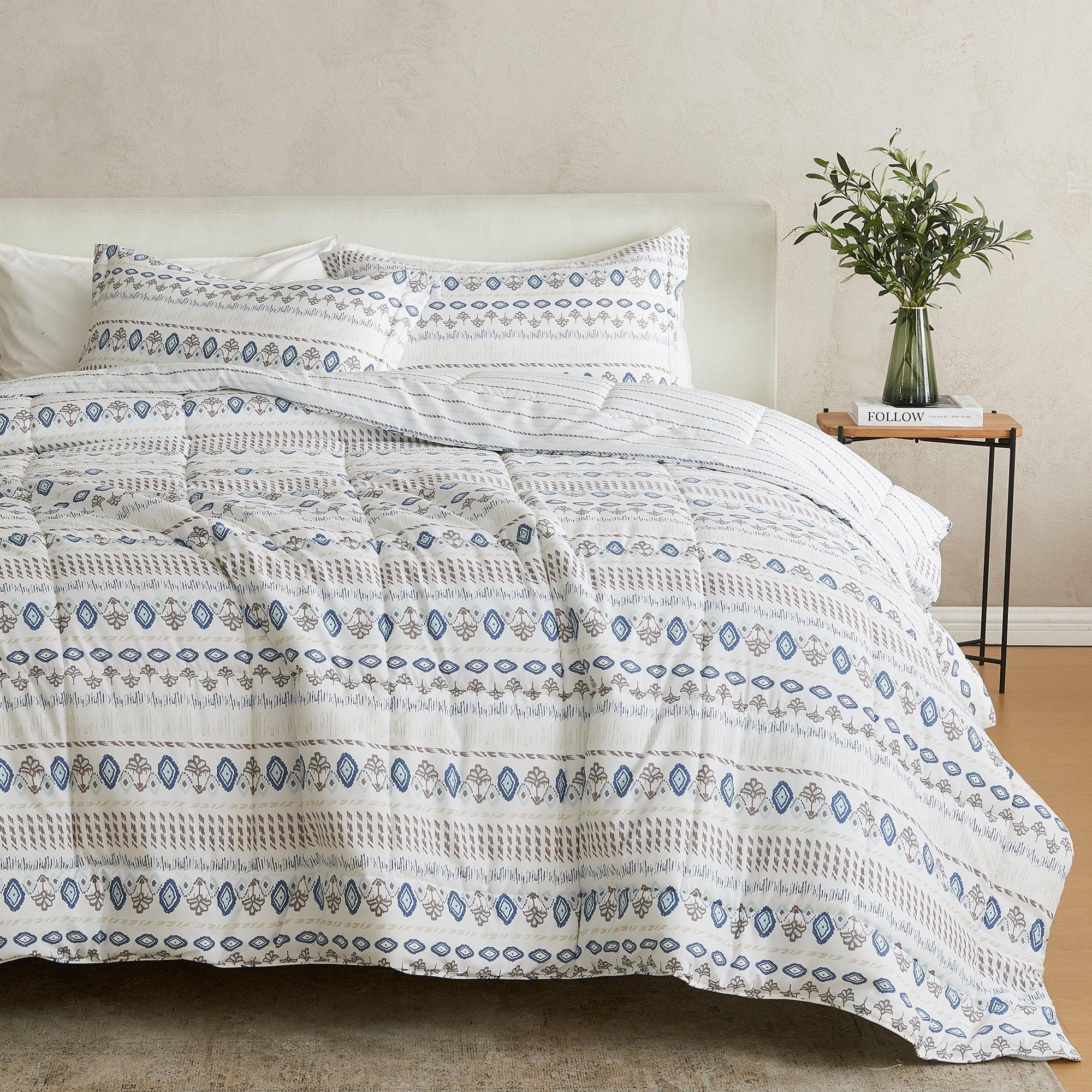 Reversible Comforter Set - Odette Collection