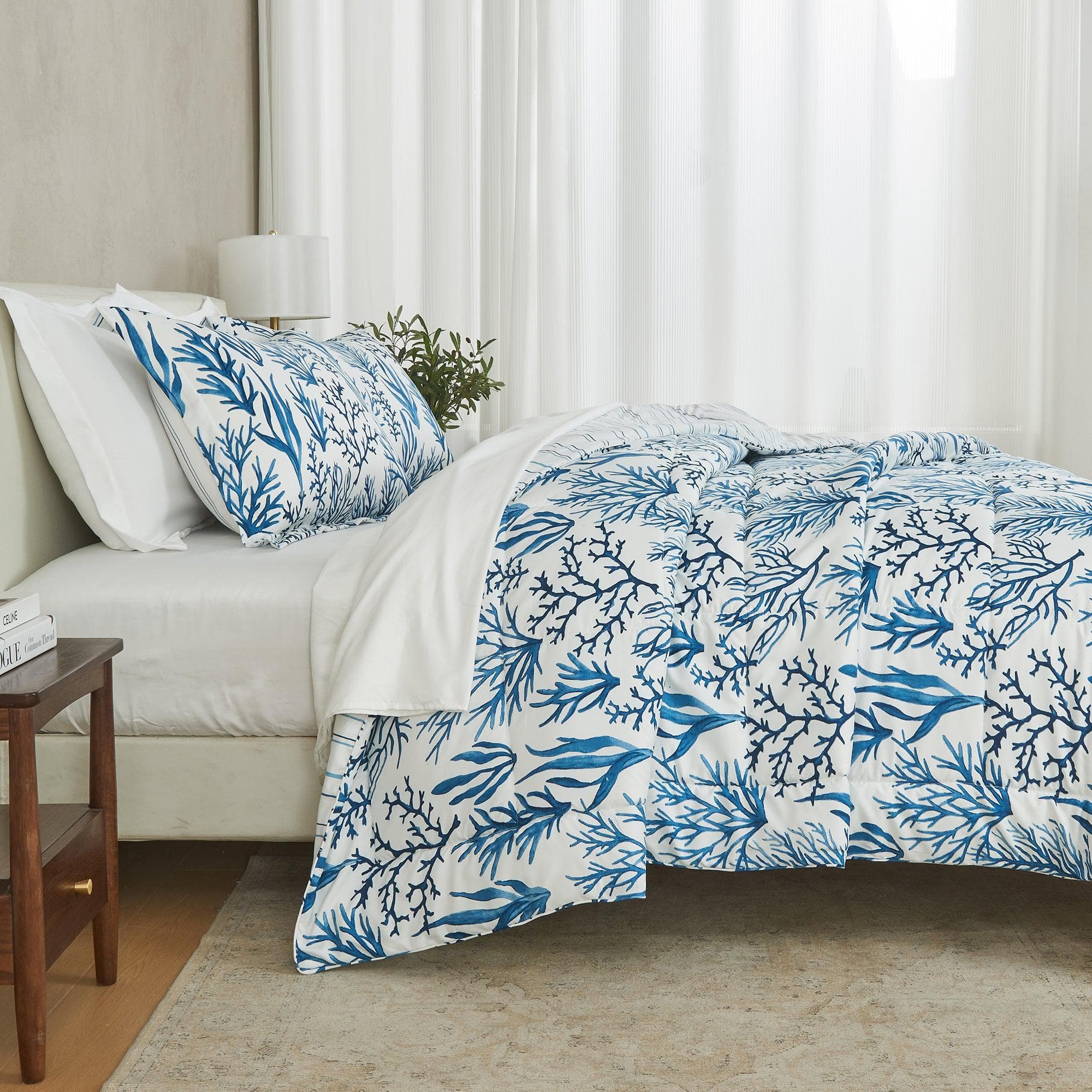 Reversible Comforter Set - Odette Collection