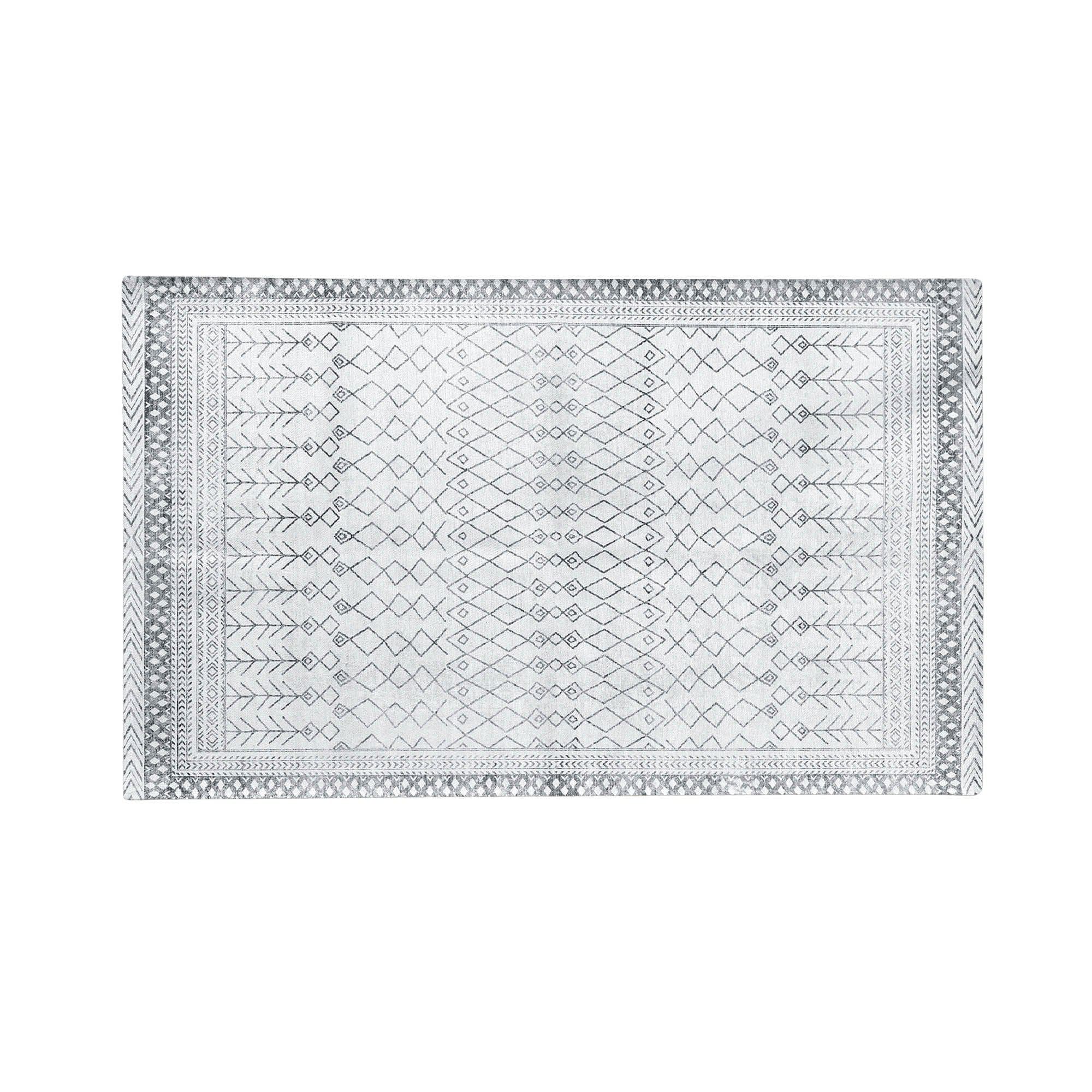 Distressed Moroccan Machine Washable Accent Area Rug 3' x 5' - Neve Collection