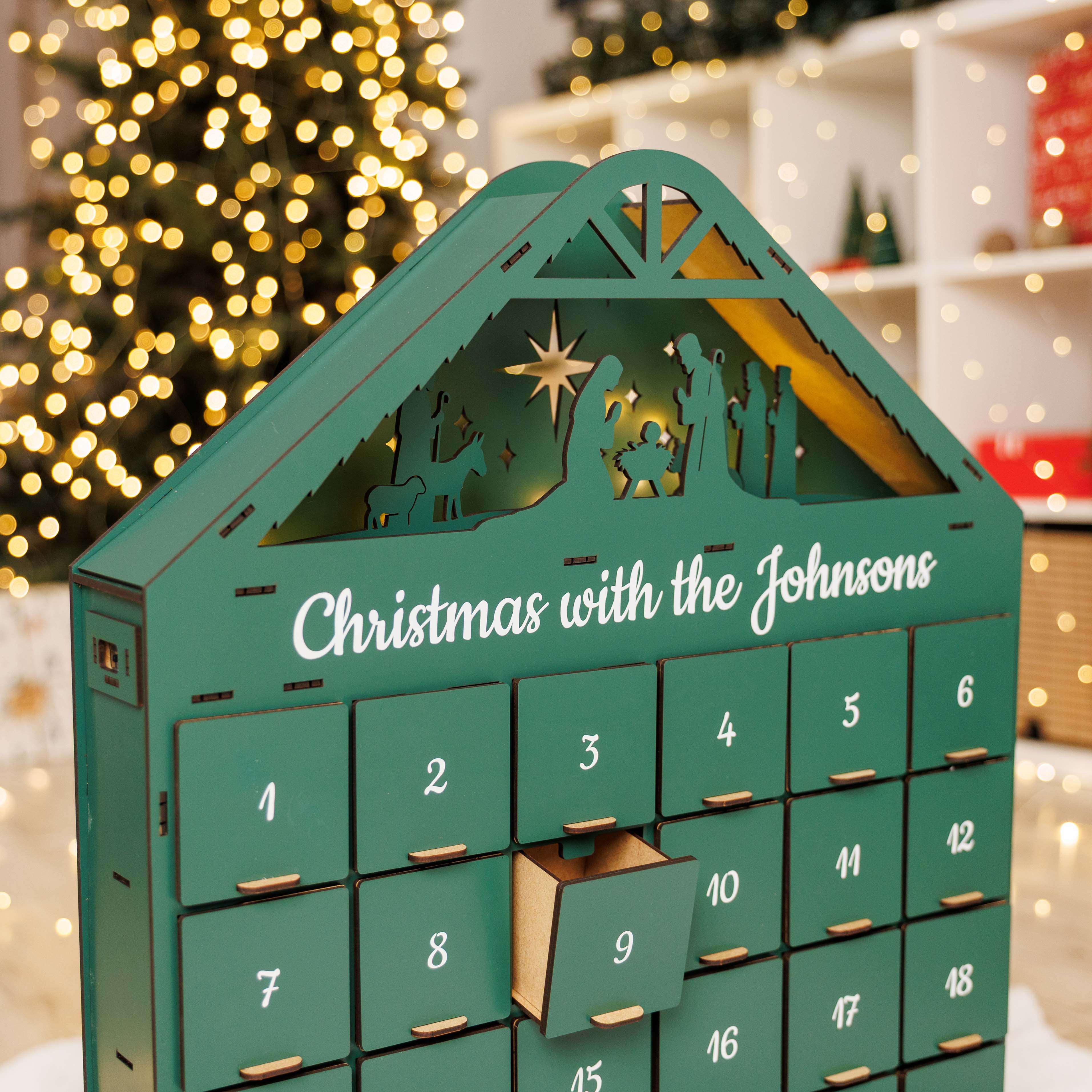 Christmas Advent Calendar - Green