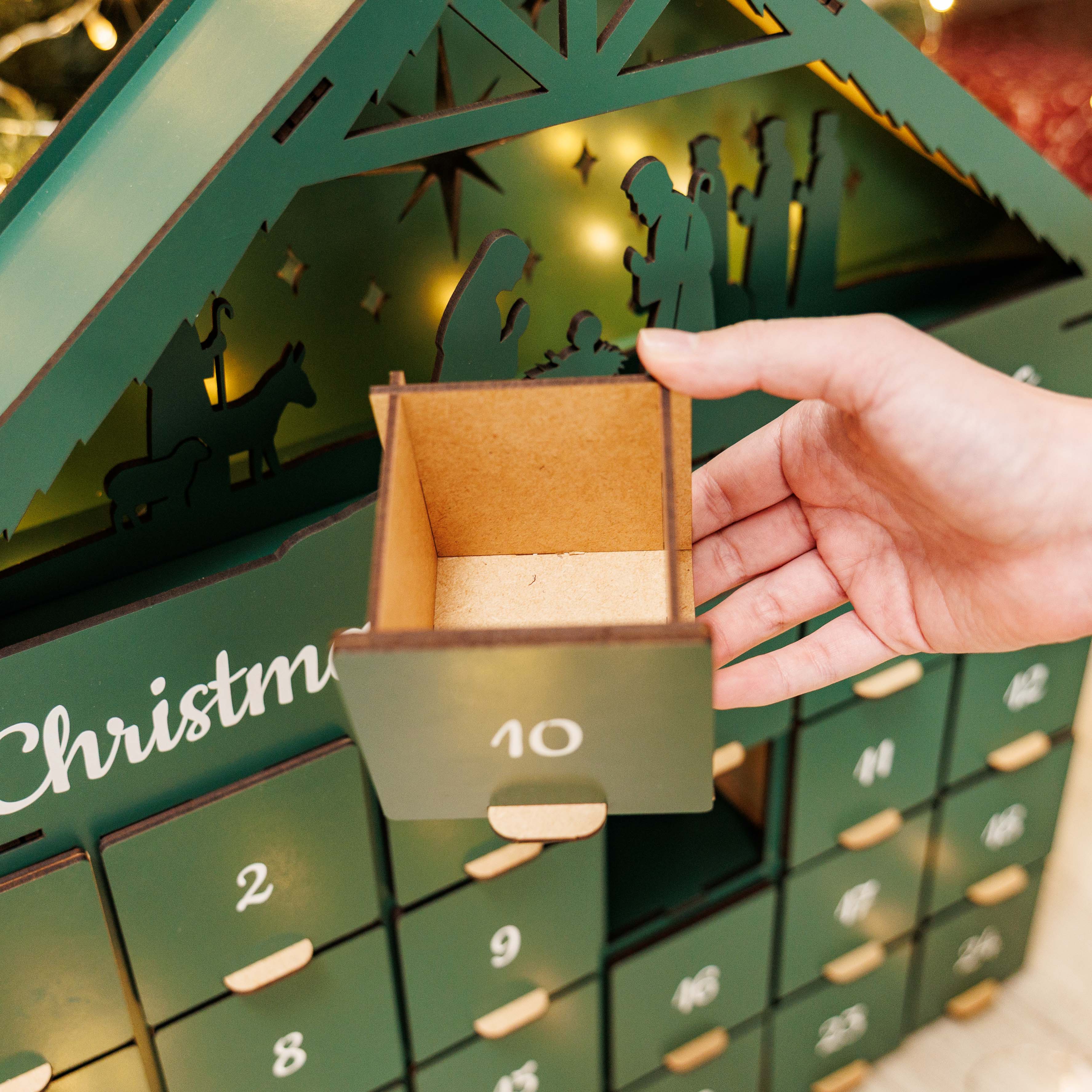 Christmas Advent Calendar - Green