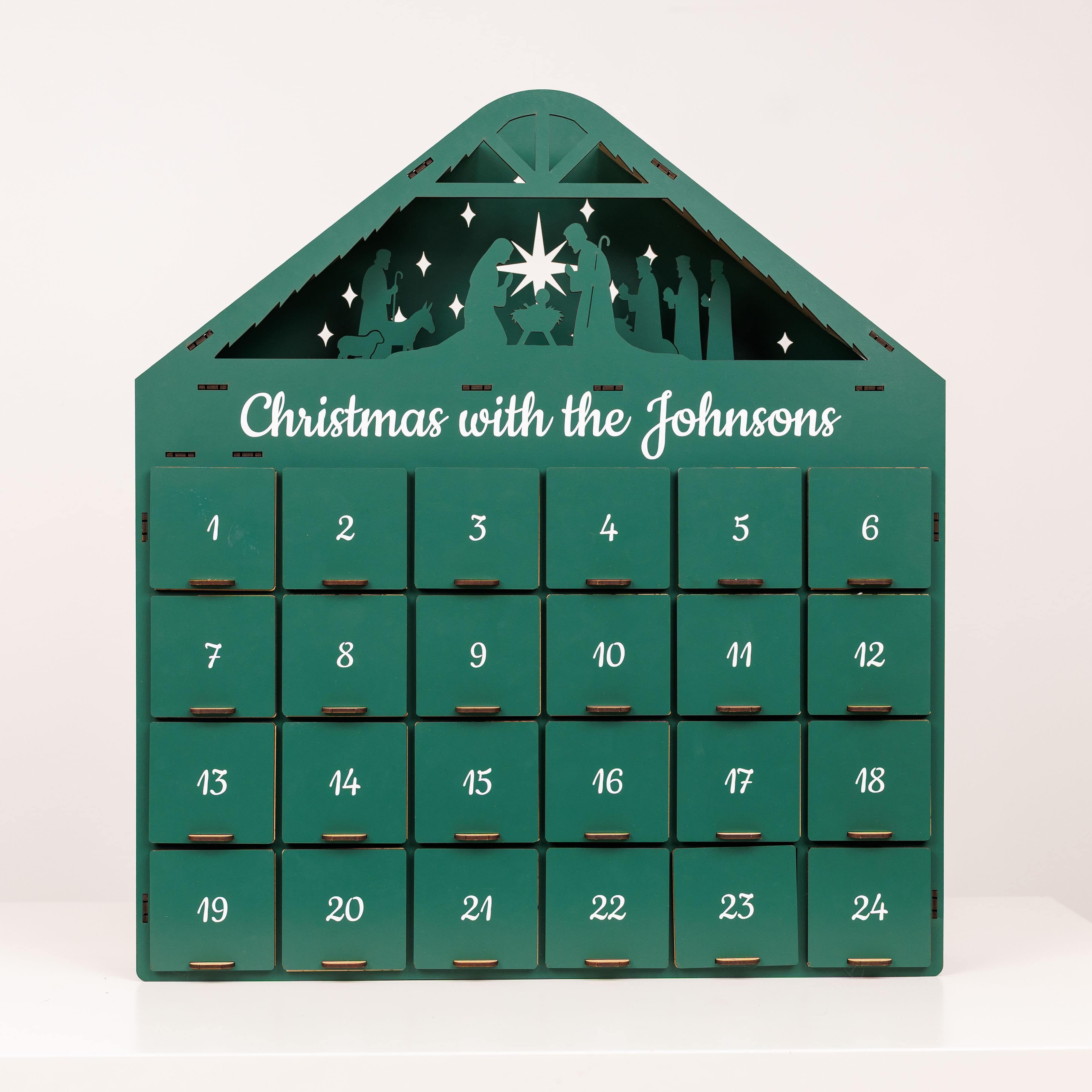 Christmas Advent Calendar - Green