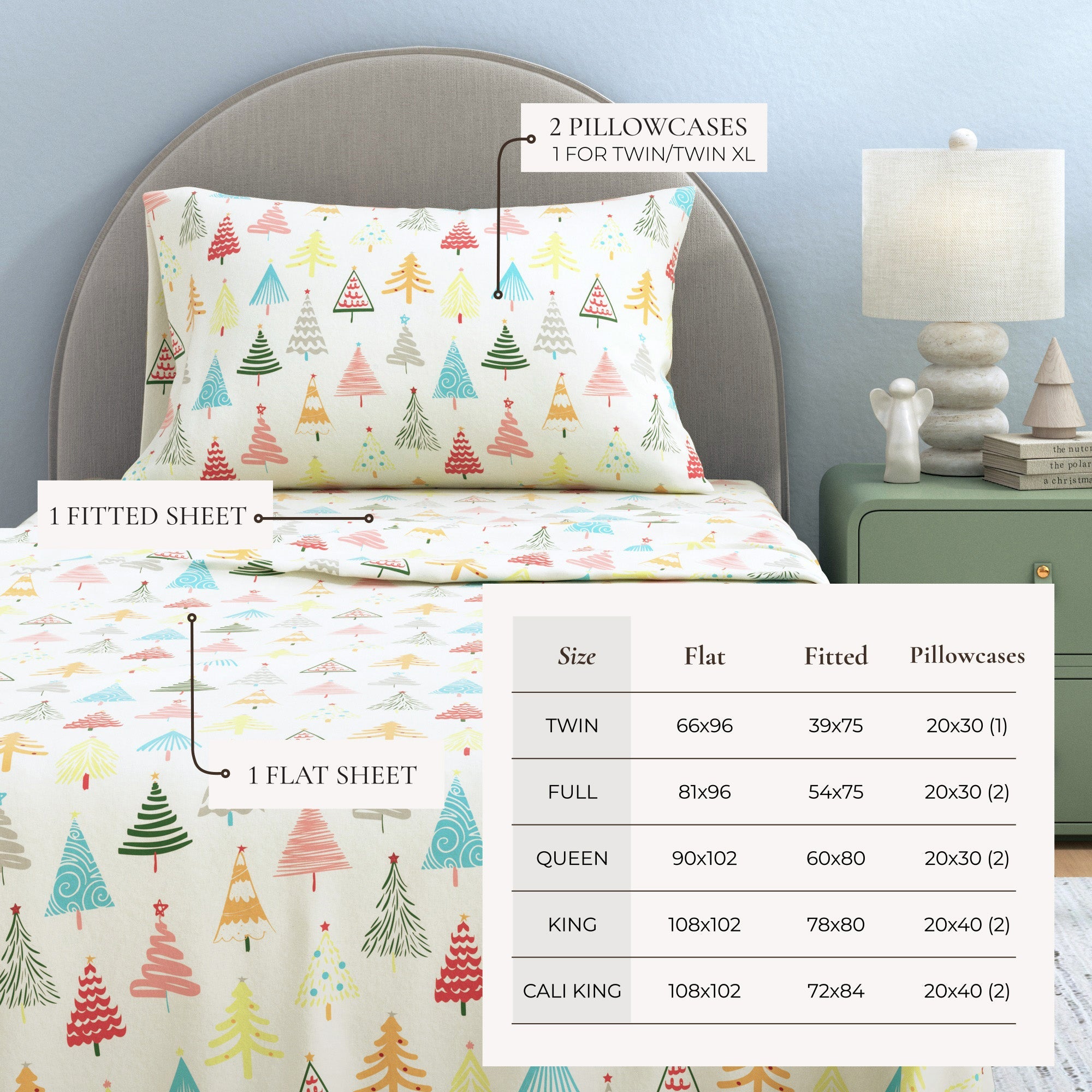 4-Piece Turkish Cotton Flannel Sheet - Whittaker Collection