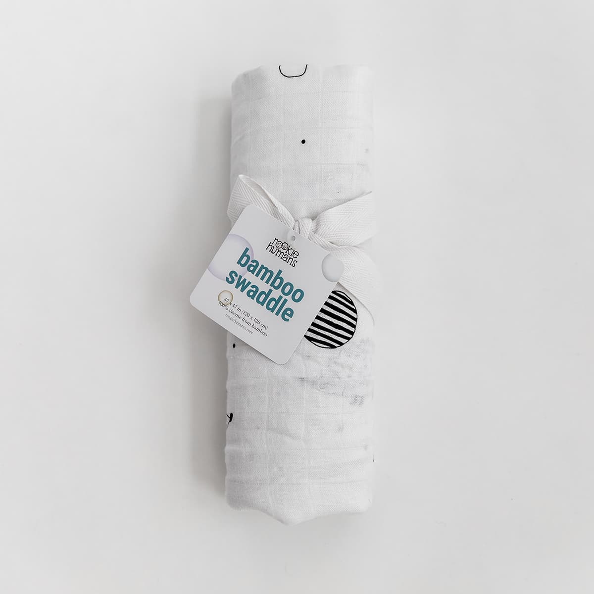 Hedgehog and Mushrooms Bamboo Swaddle