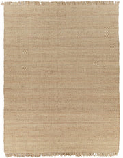 Hovland Hand Woven Natural Jute Rag Rug - Clearance