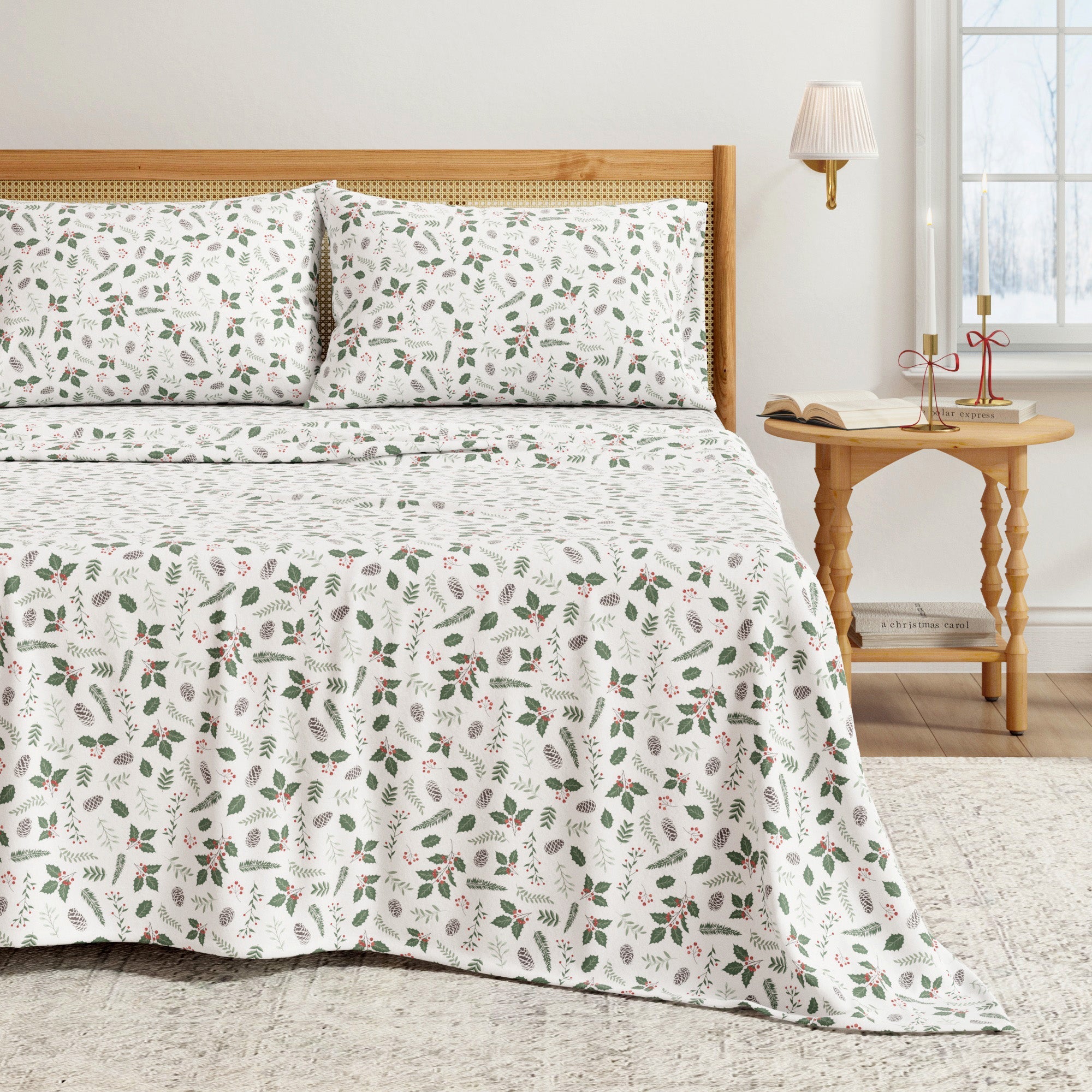 4-Piece Turkish Cotton Flannel Sheet - Whittaker Collection
