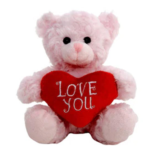 Valentine Pink Bear 6"