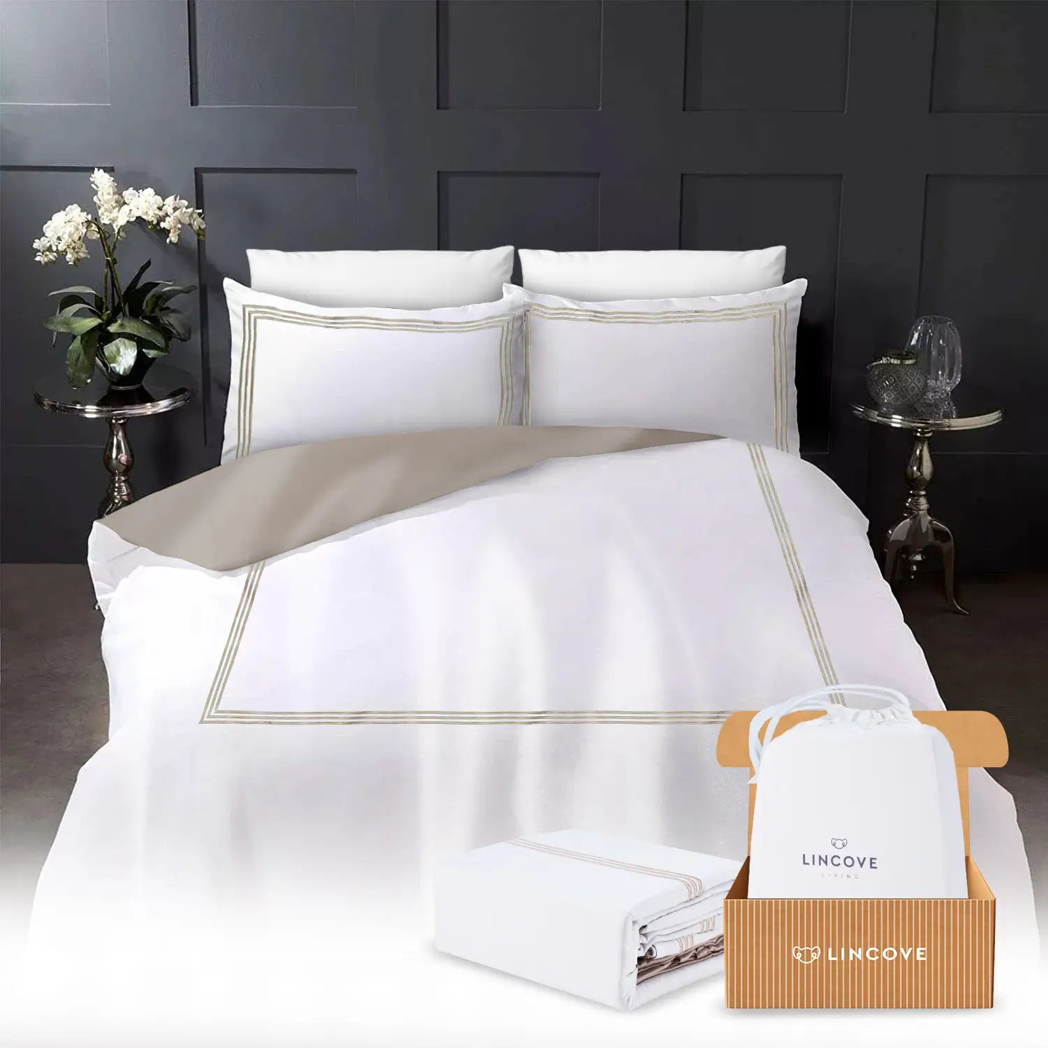 Almería 100% Cotton Duvet Cover Set