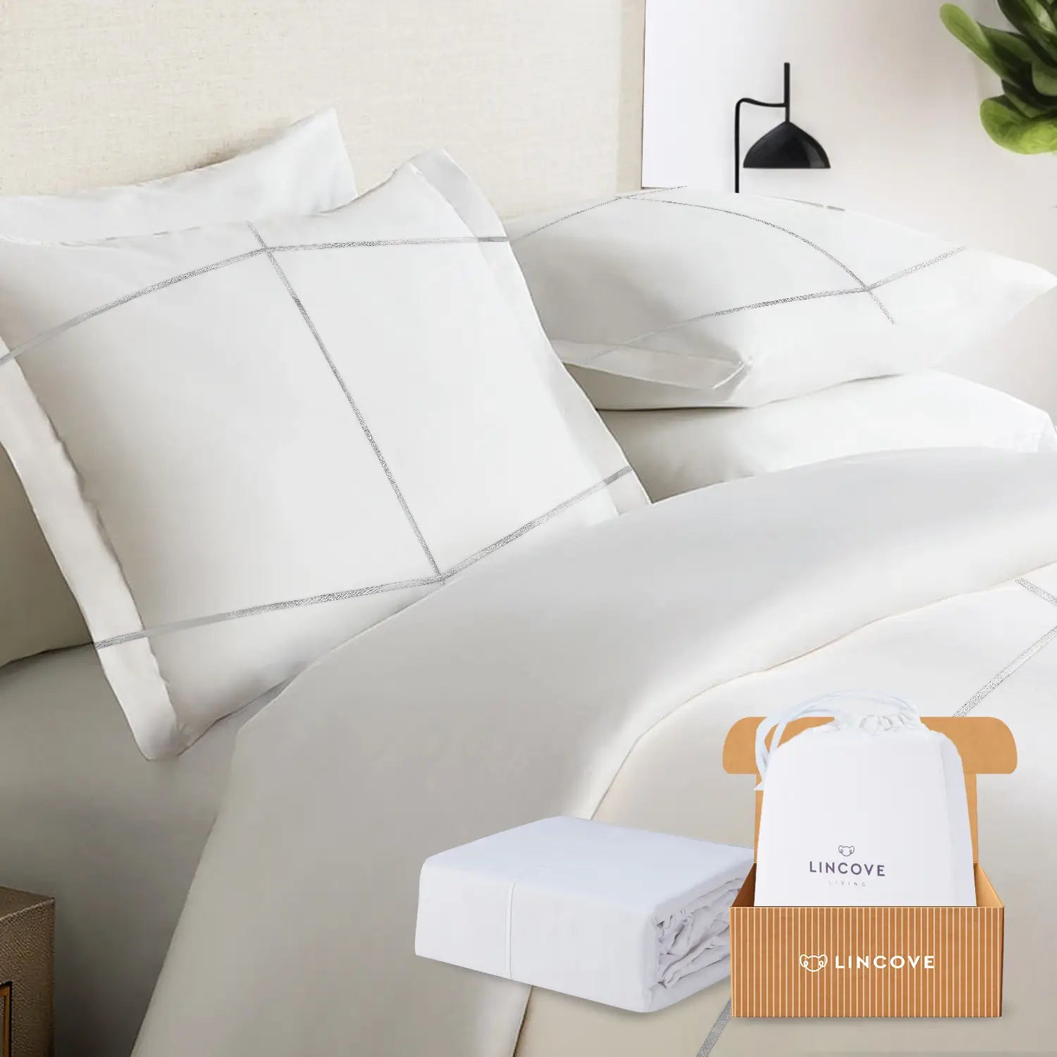 Cordoba  100% Cotton Duvet Cover Set