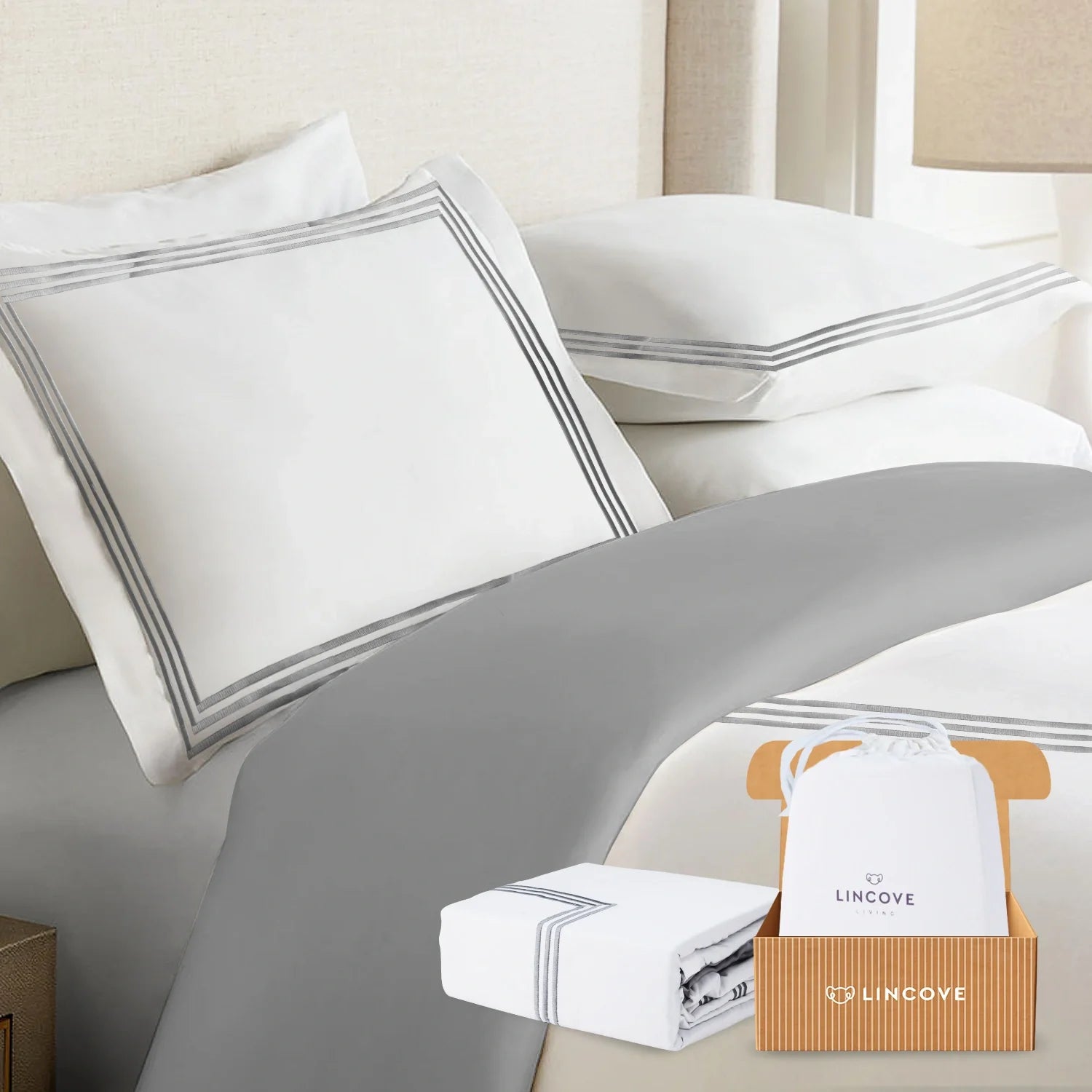 Latina 100% Cotton Duvet Cover Set