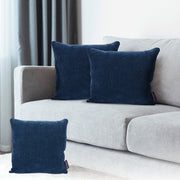 Pinpoint Cobalt Blue Pillow Cover