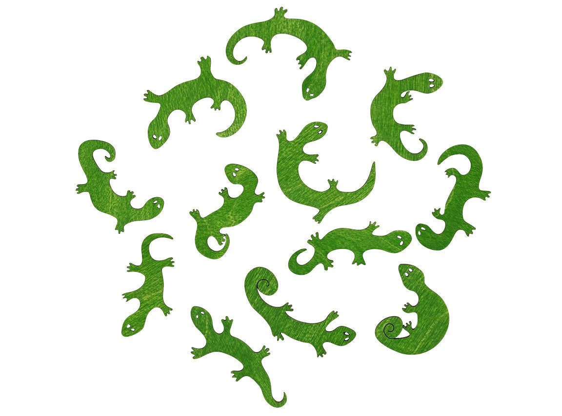 Wooden Lizard Puzzle