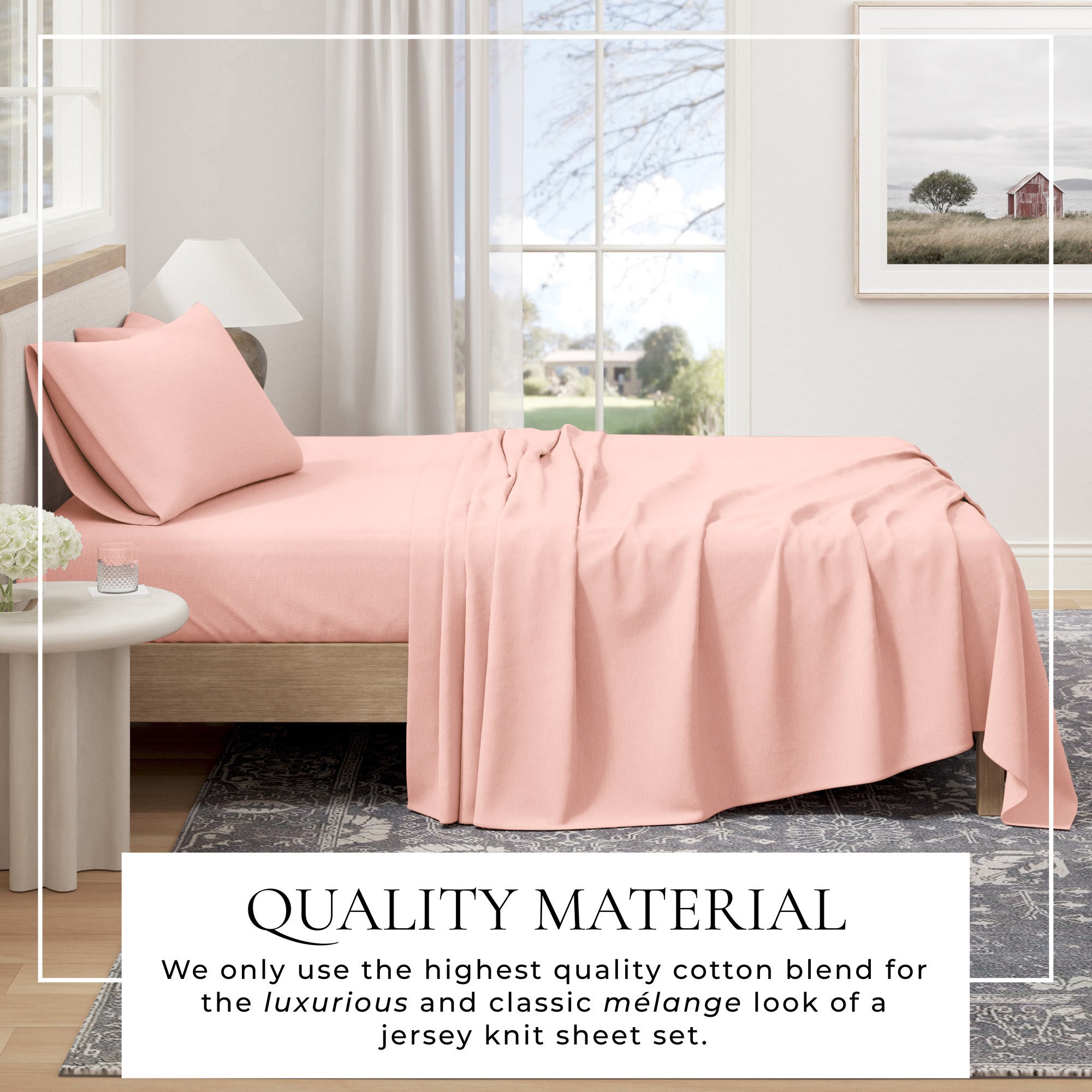 4-Piece Jersey Sheet - Carmen Collection