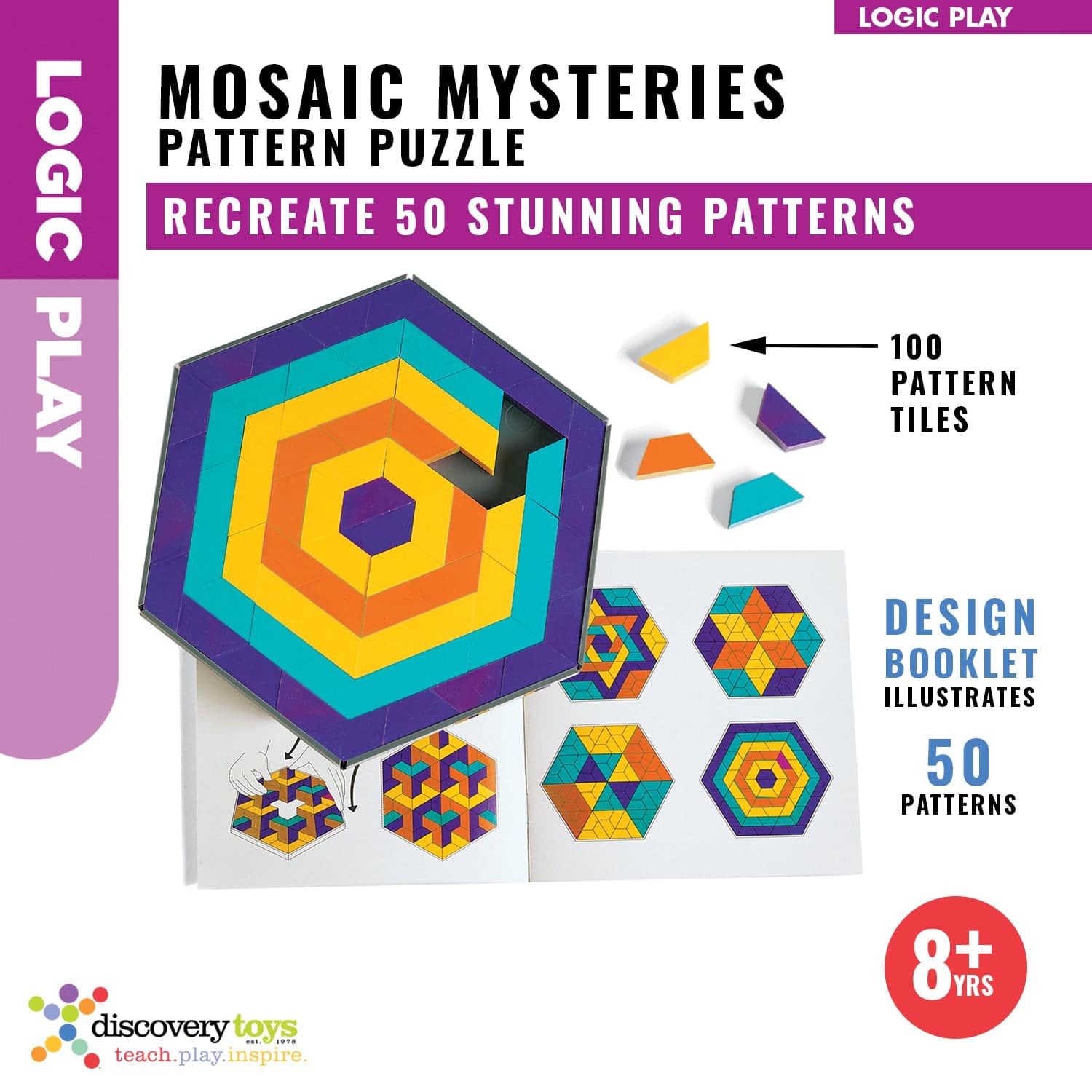 Mosaic Mysteries Design Pattern Puzzle