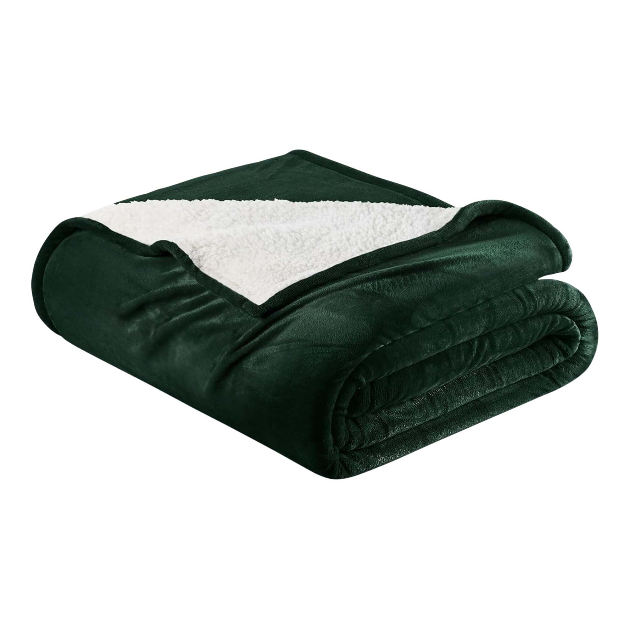 Velvet Plush Sherpa Bed Blanket - Sherpa Fleece Collection