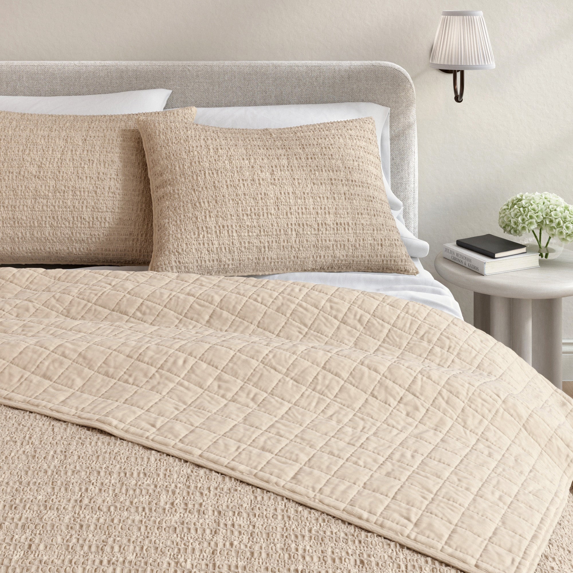 100% Cotton Honeycomb Quilt Set - Genevieve Collection