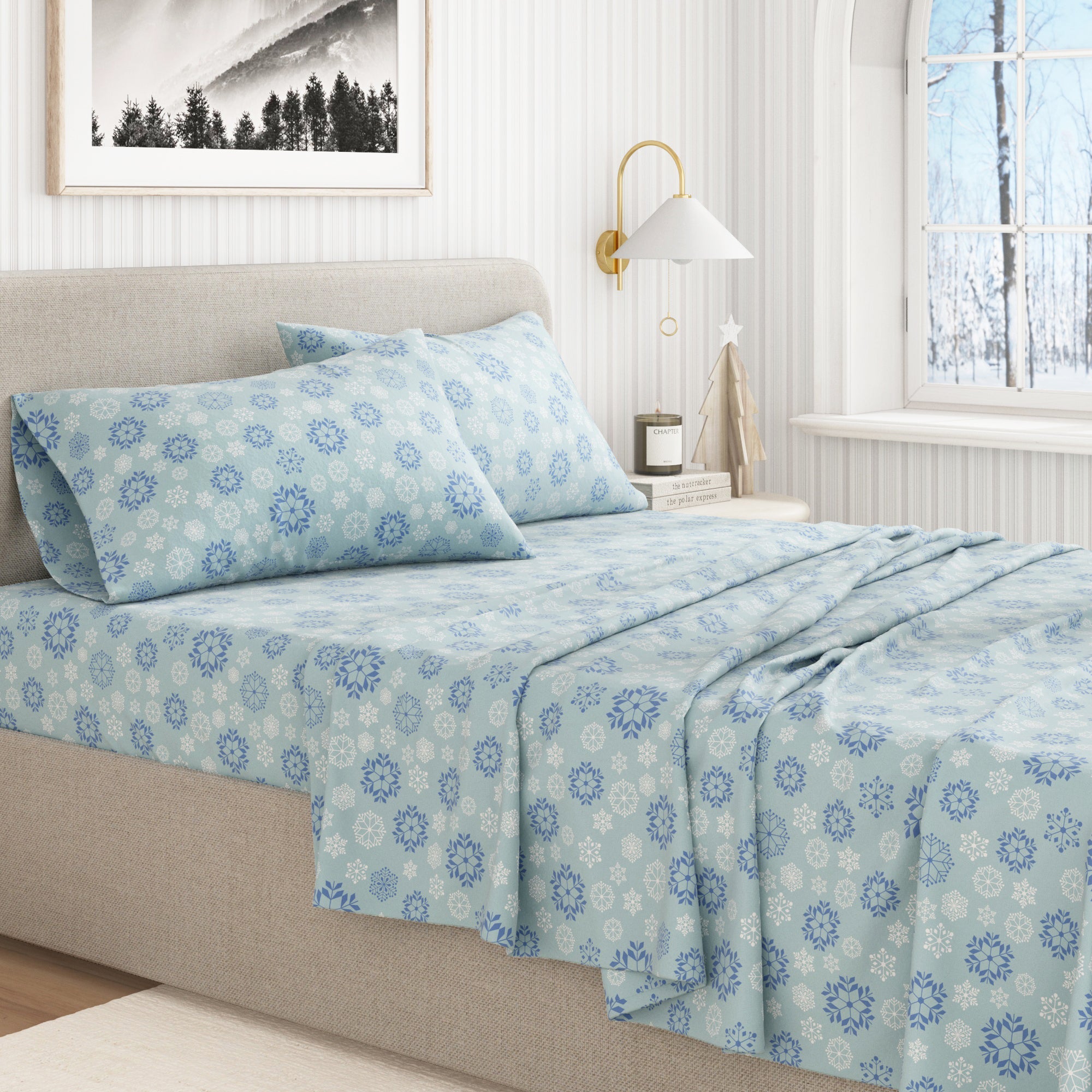 4-Piece Turkish Cotton Flannel Sheet - Stratton Collection