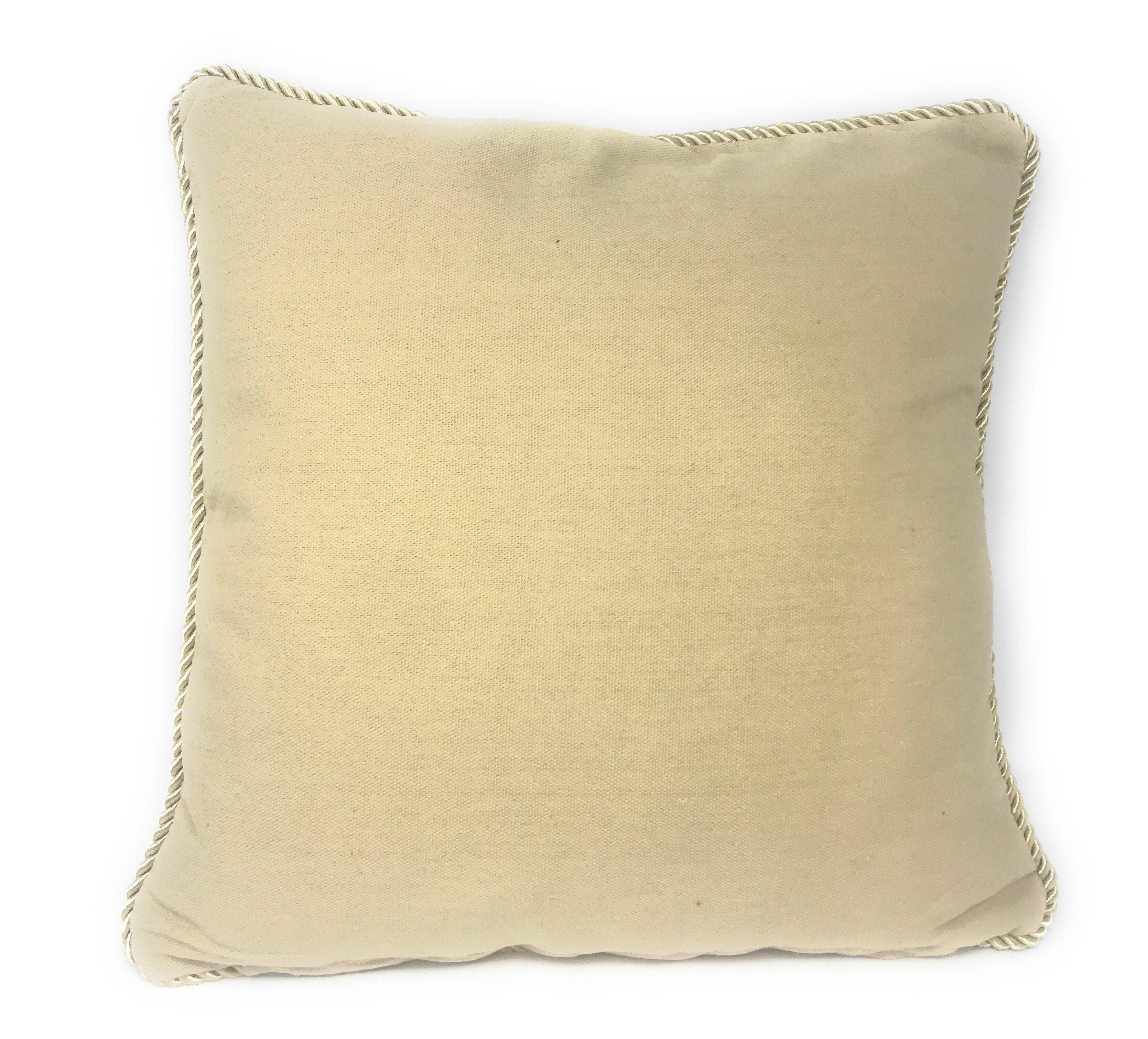 Set of 2 Floral Botanical Throw Pillow Covers w/ Inserts