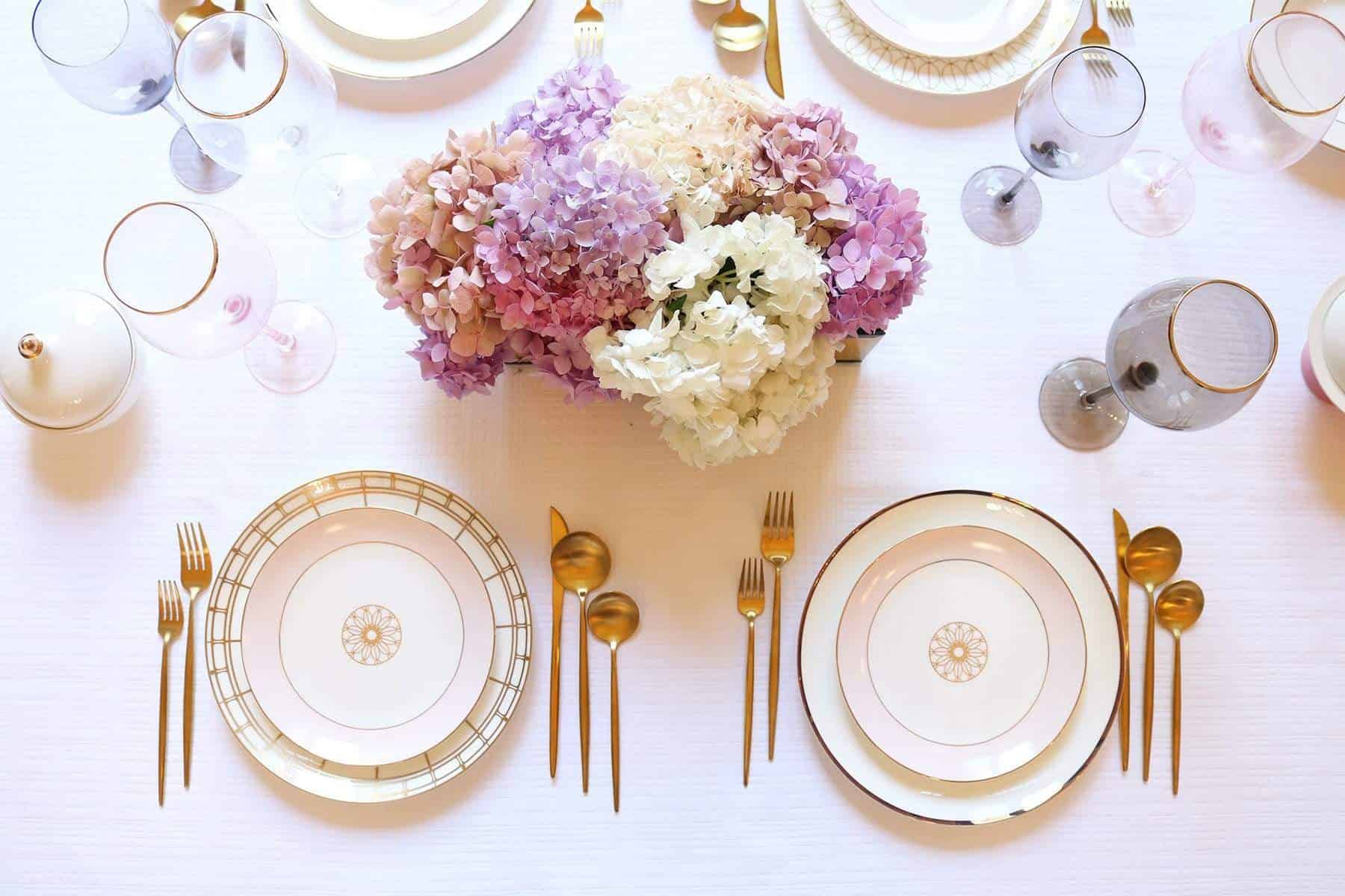 Gold Izmir Dinner Plate - Set of 4