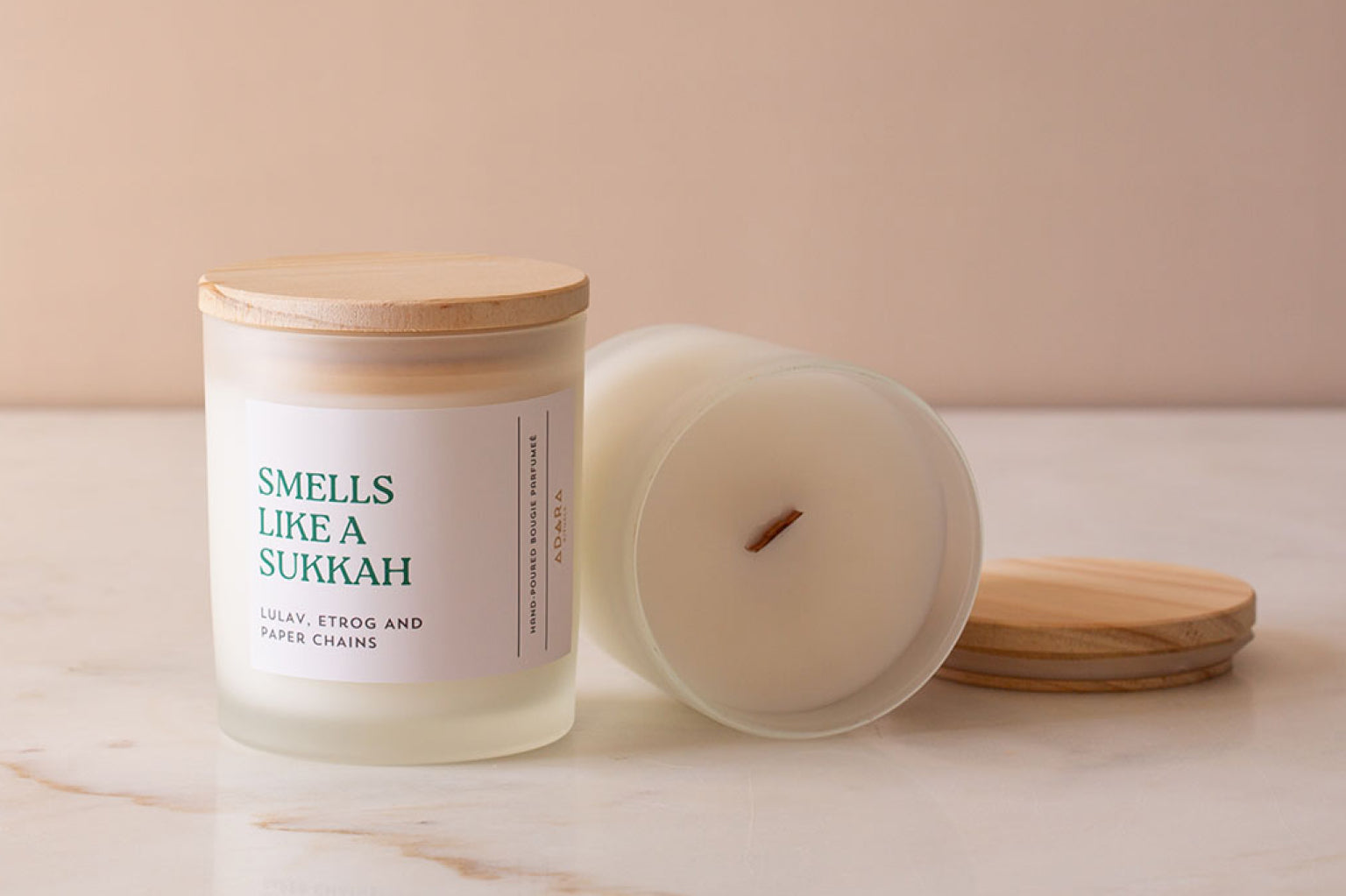 Smells Like A Sukkah - Lulav, Etrog, and Paper Chains Scented Candle