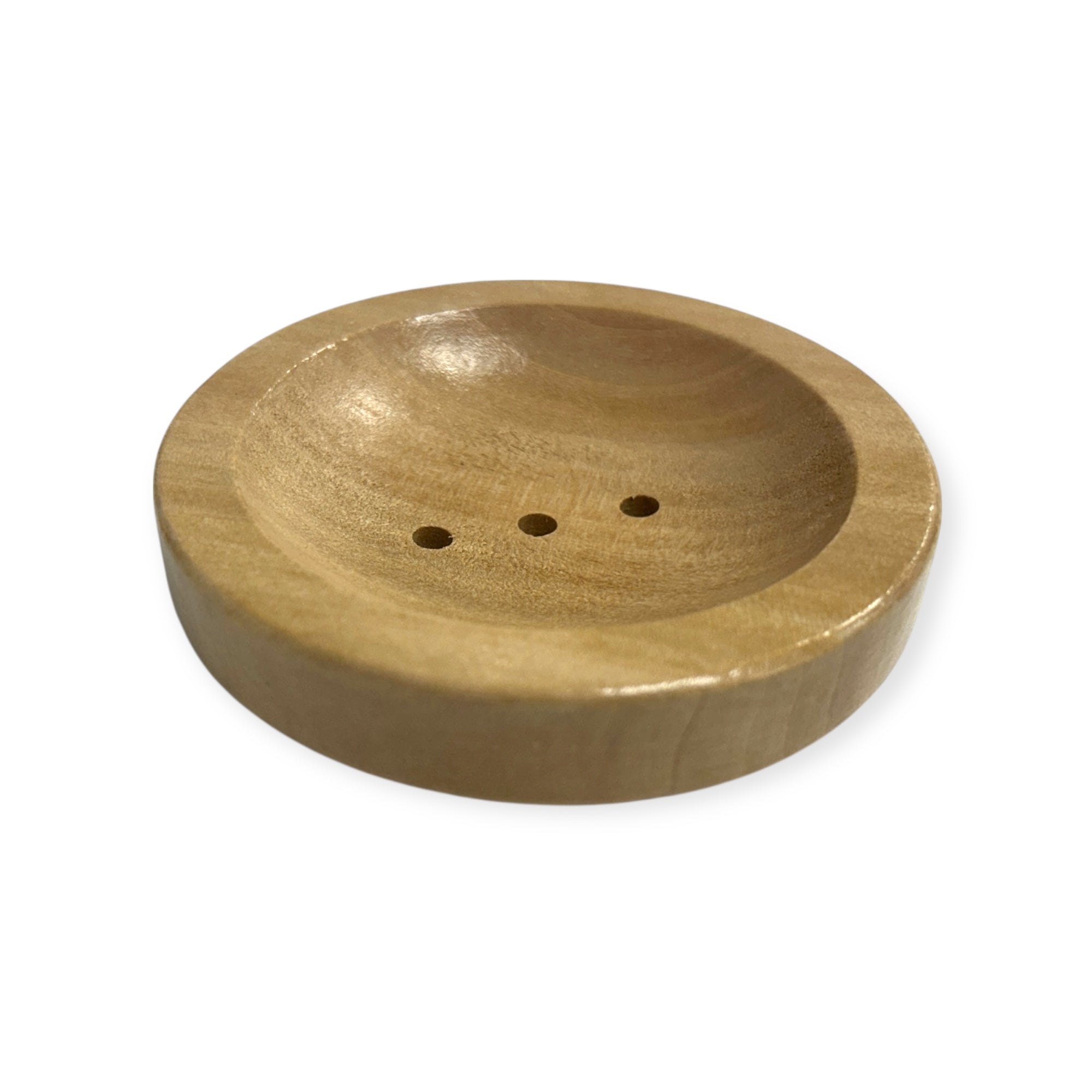 Round Soap Dish | Wood