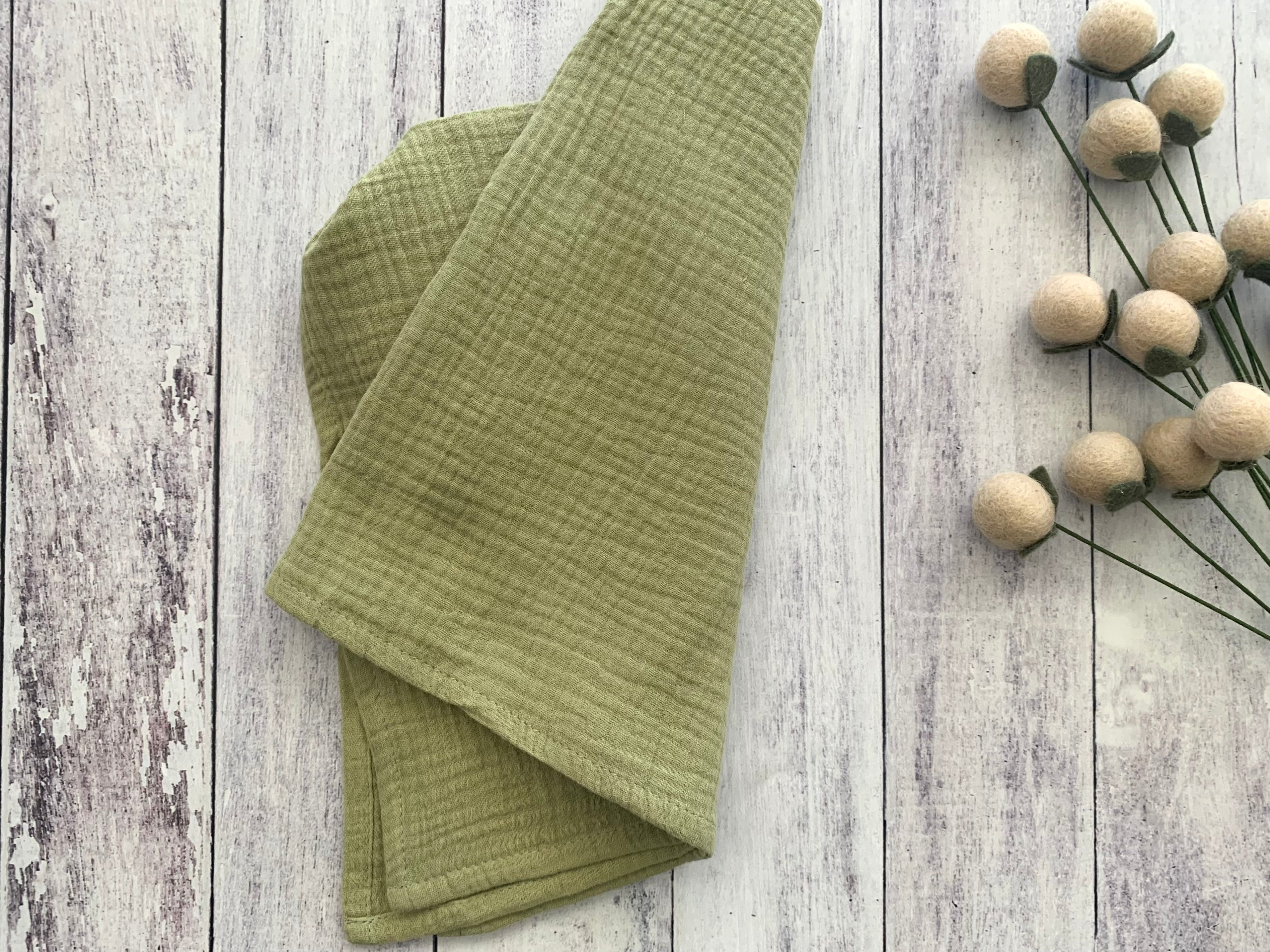Seersucker Everyday Napkins, Set of 4
