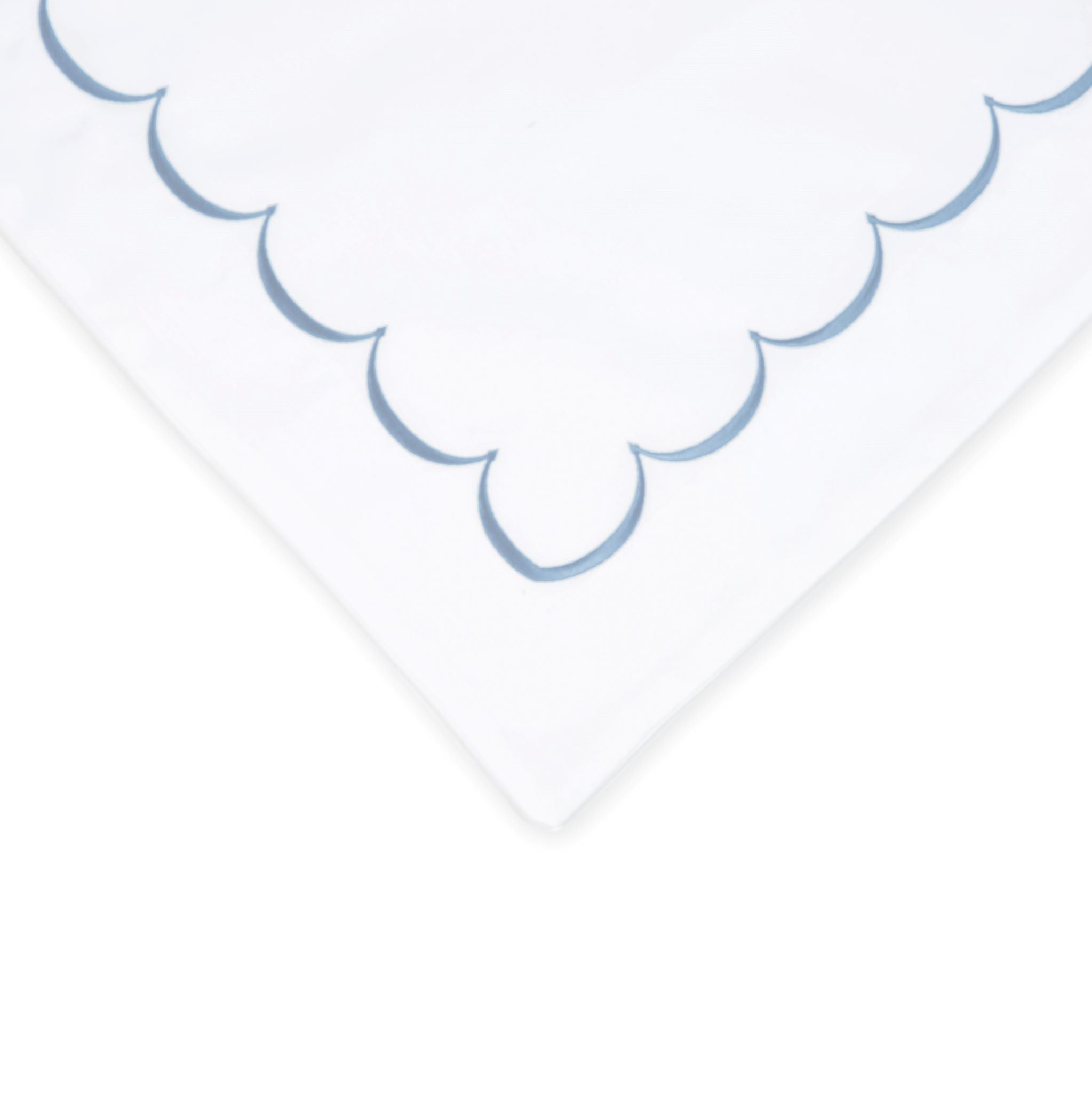 Scallop Embroidered Duvet Set