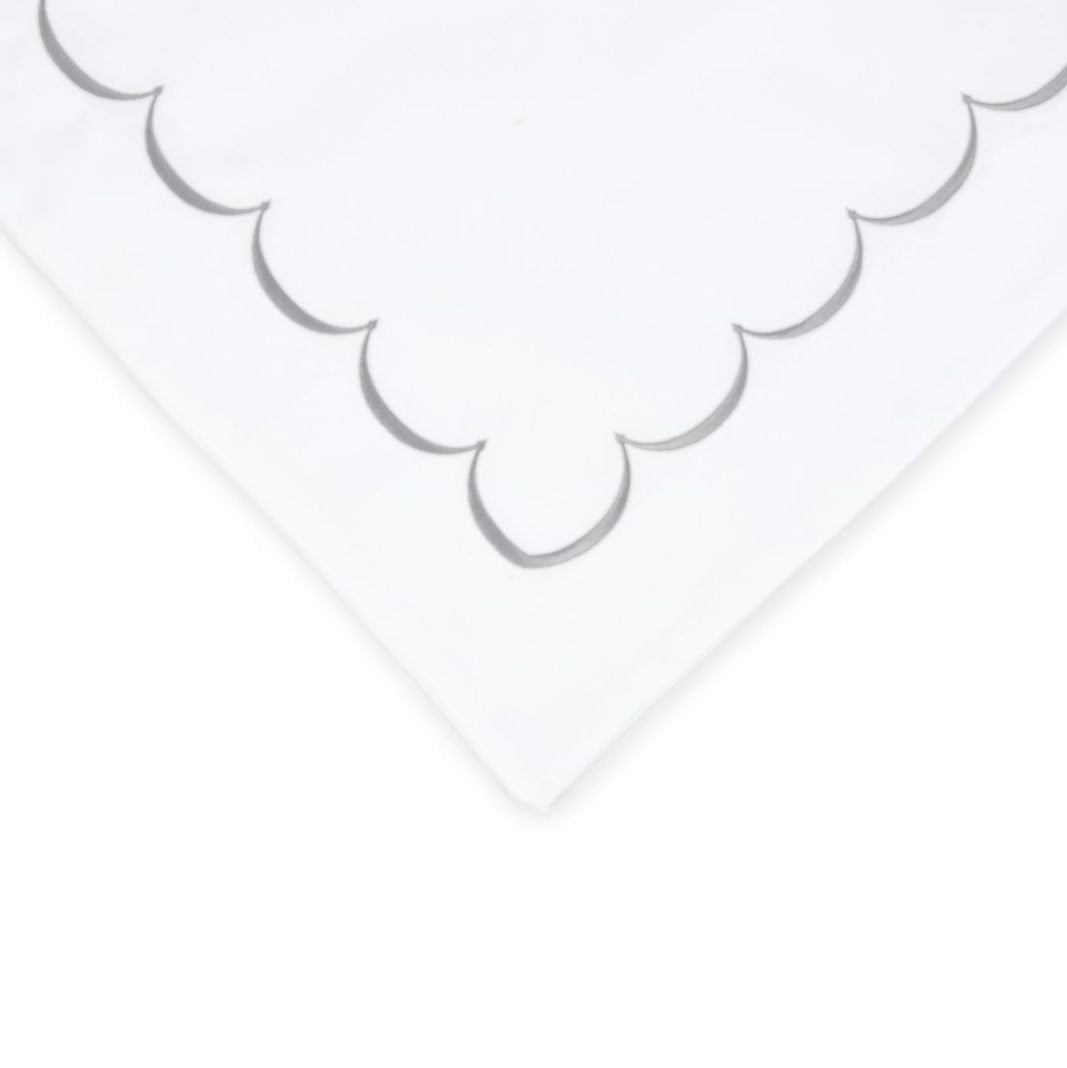 Scallop Embroidered Duvet Set