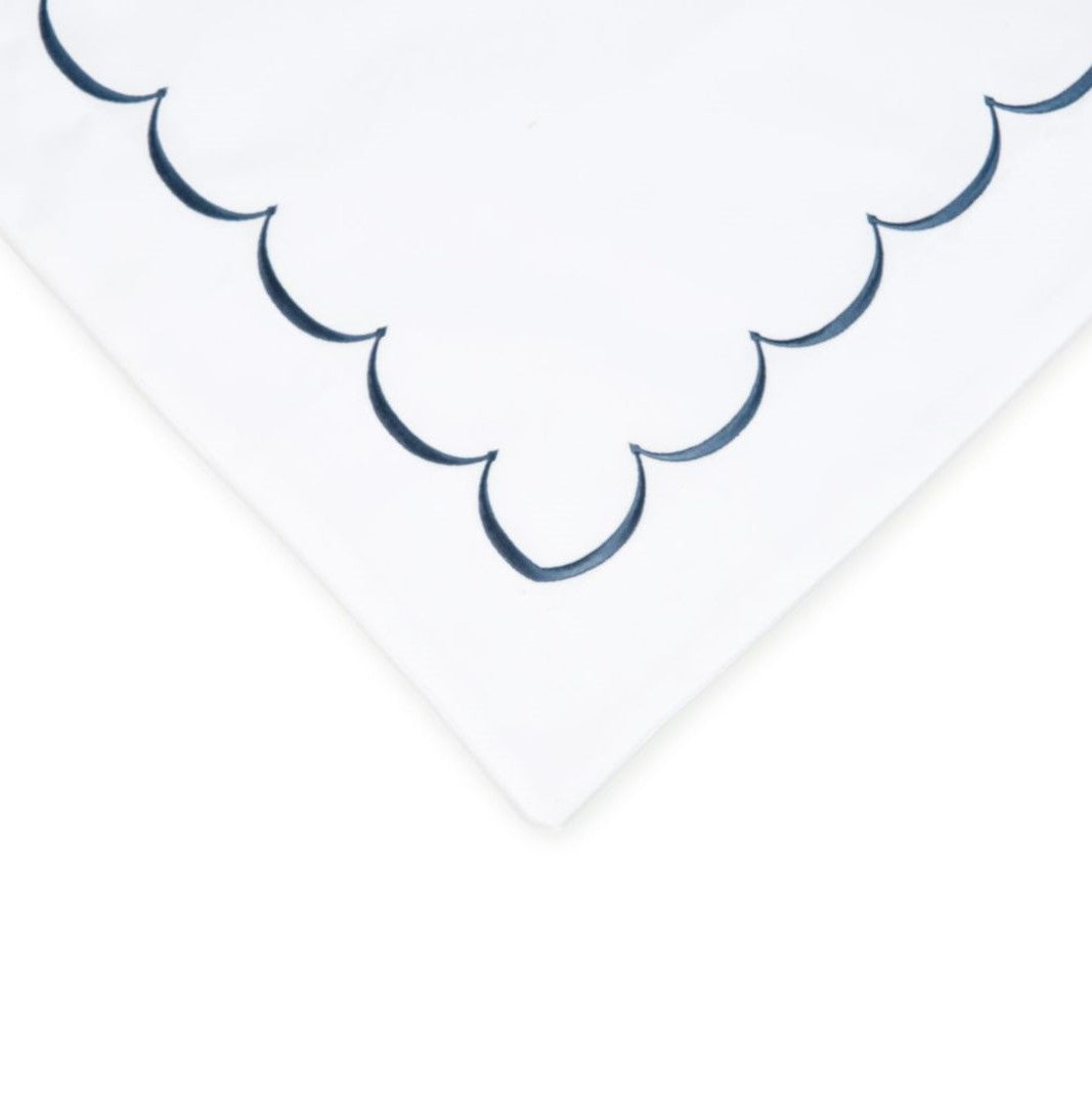 Scallop Embroidered Duvet Set