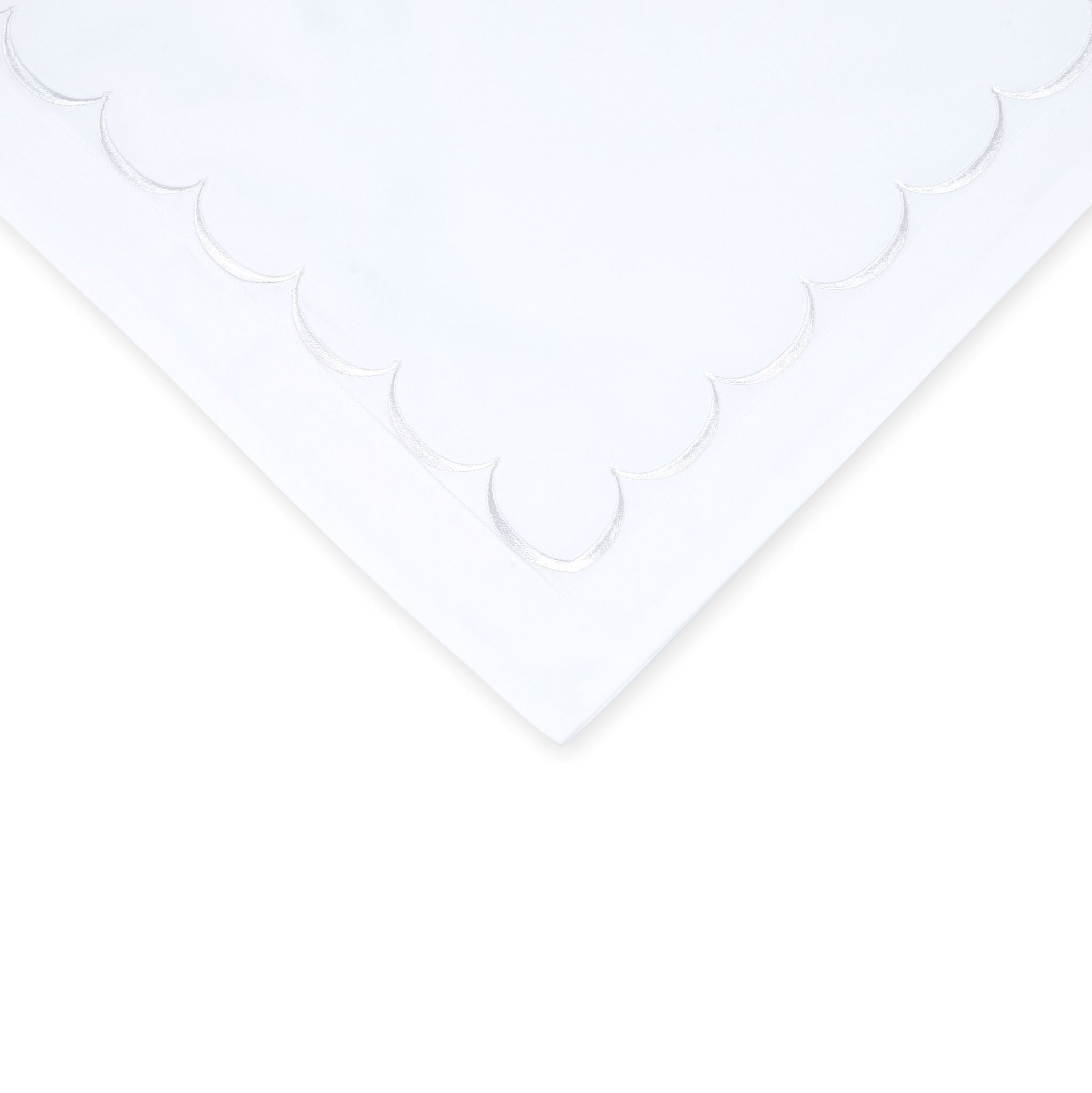 Scallop Embroidered Duvet Set