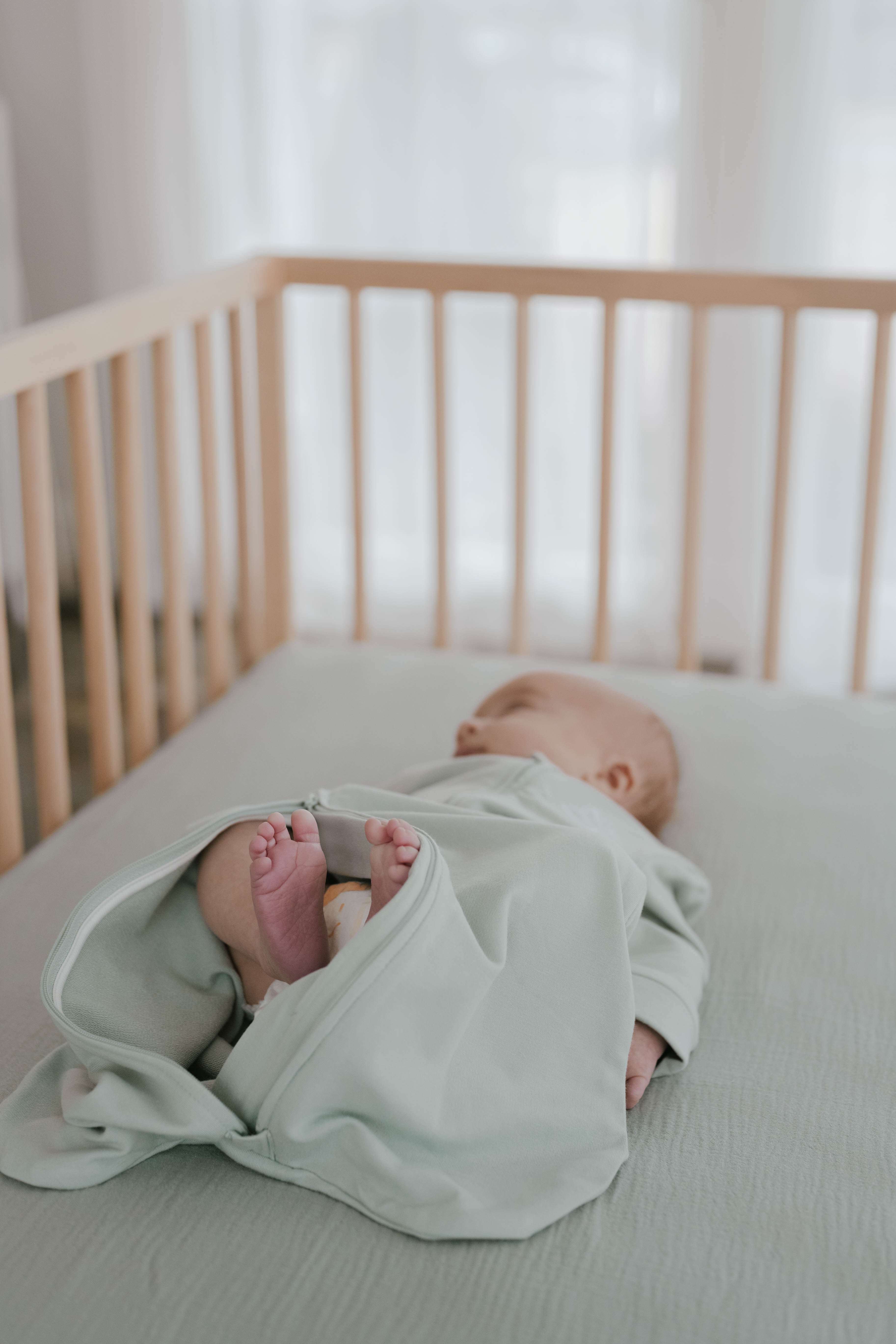 Butterfly Swaddle - Multi-Stage Sleep System (Sage)