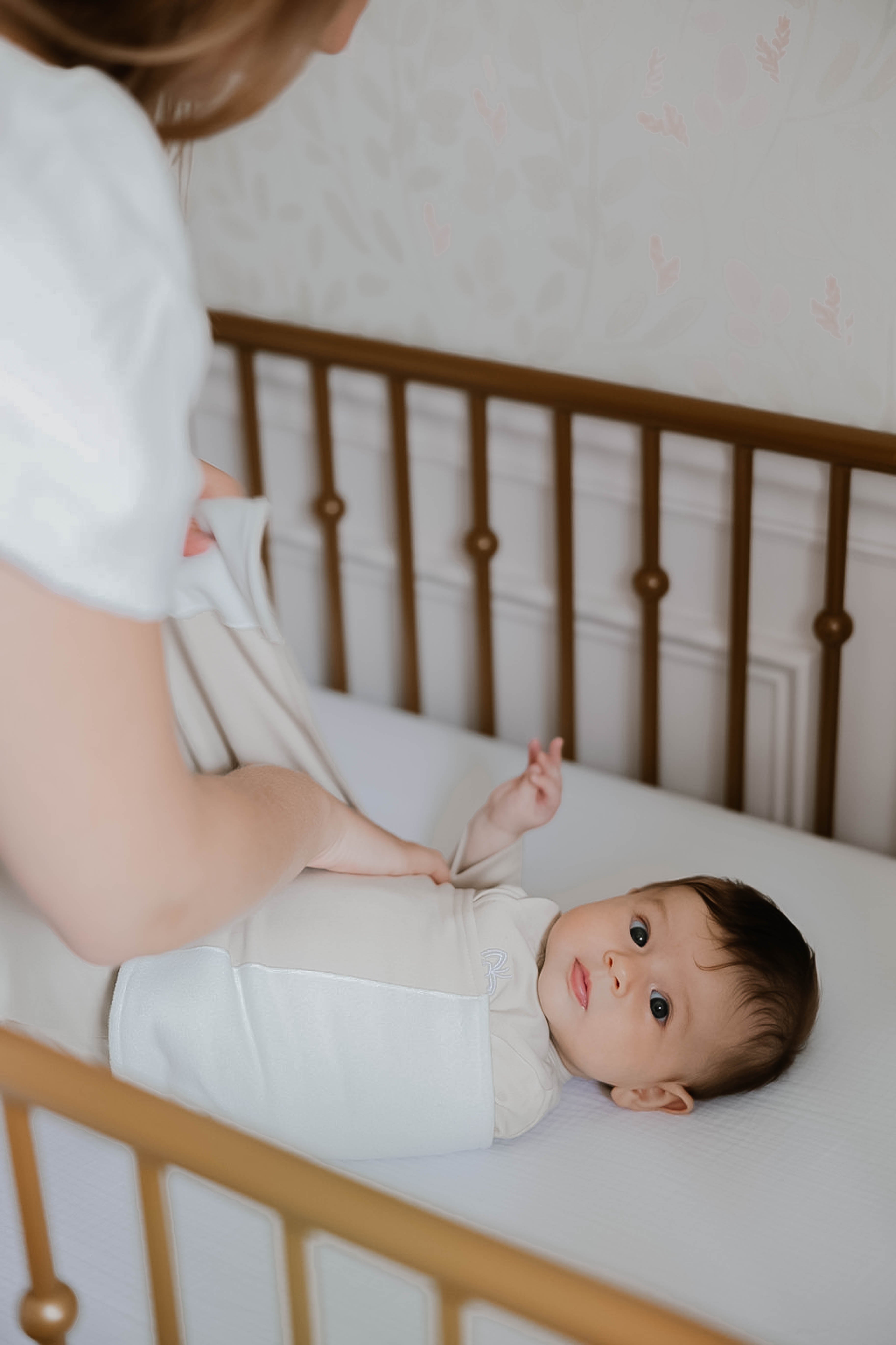 Butterfly Swaddle - Multi-Stage Sleep System (Oat)