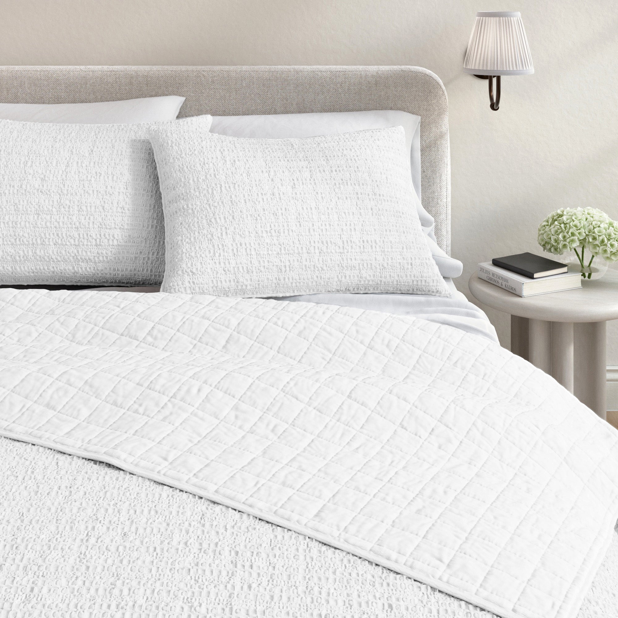 100% Cotton Honeycomb Quilt Set - Genevieve Collection