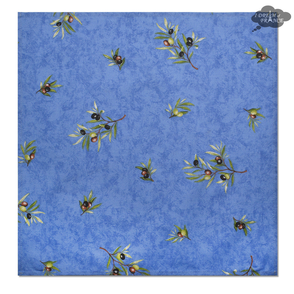 Clos des oliviers Blue Provence All-Over Cotton Napkin
