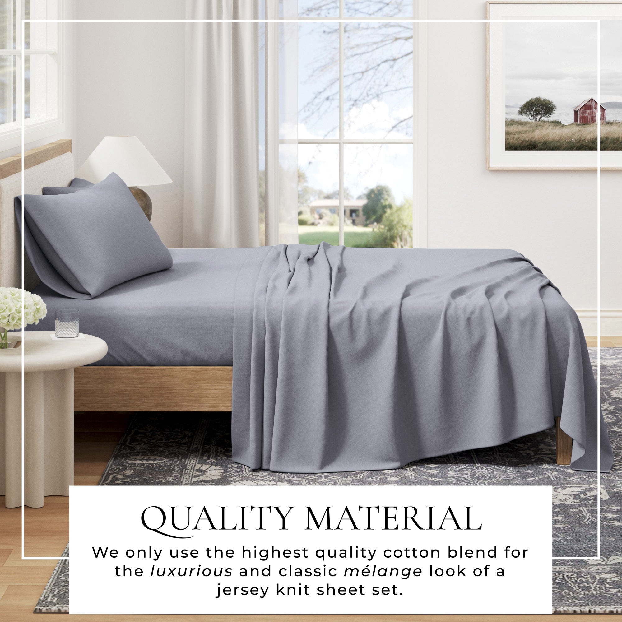 4-Piece Jersey Sheet - Carmen Collection