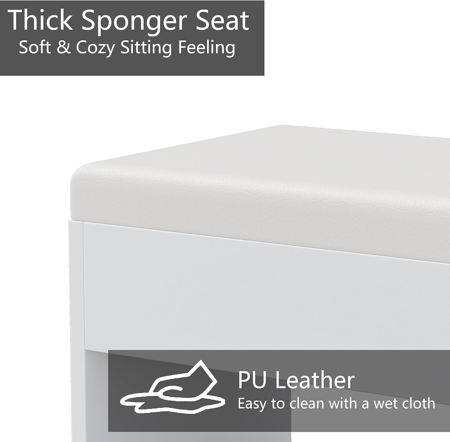 Makeup Vanity desk with LED Mirror, 5 Drawers