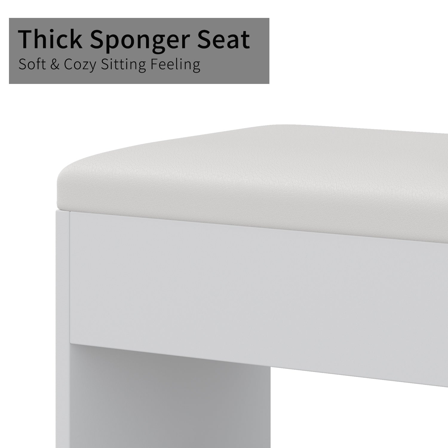 Makeup Vanity desk with LED Mirror, 15 Drawers