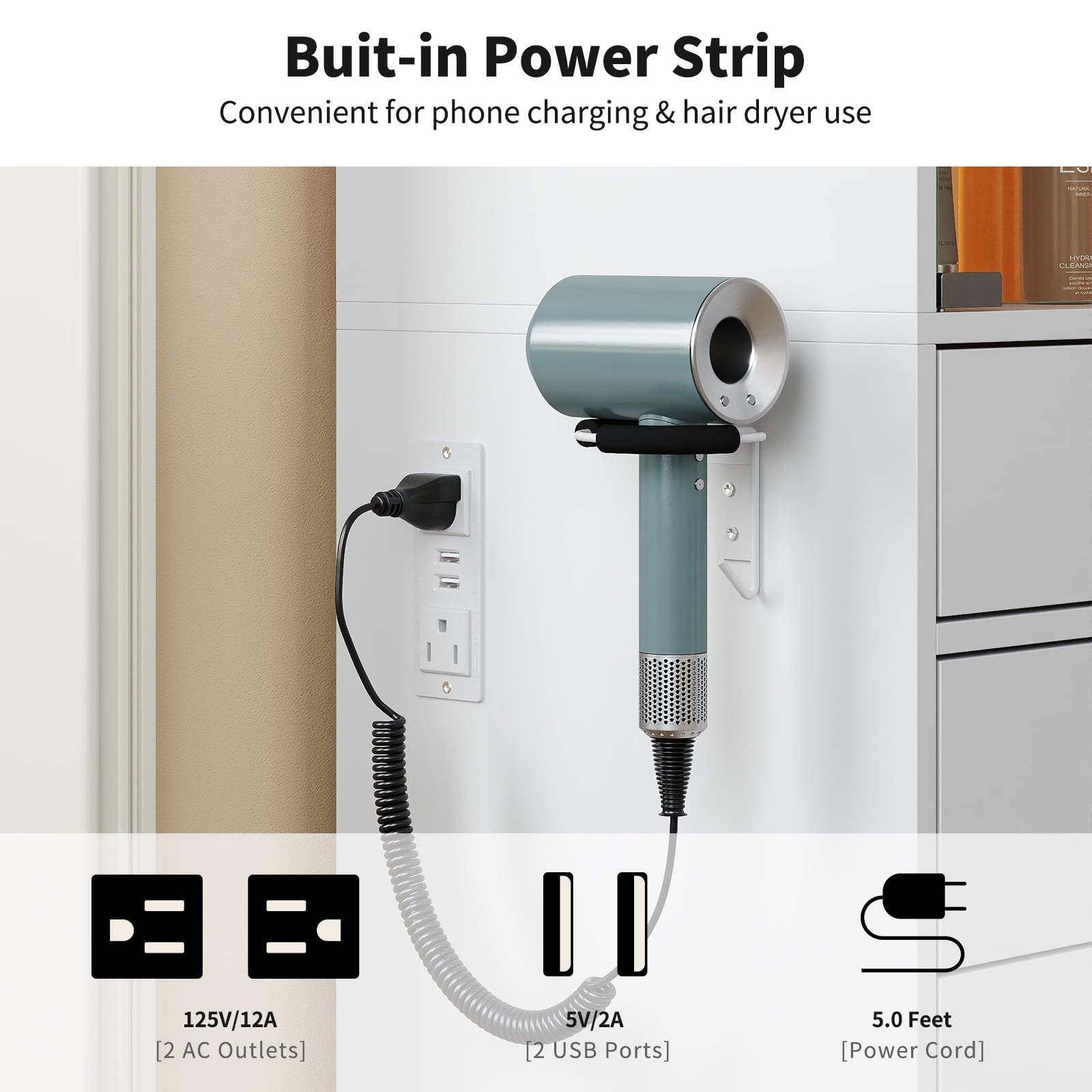 Makeup Vanity desk with mirror, 12 Drawers